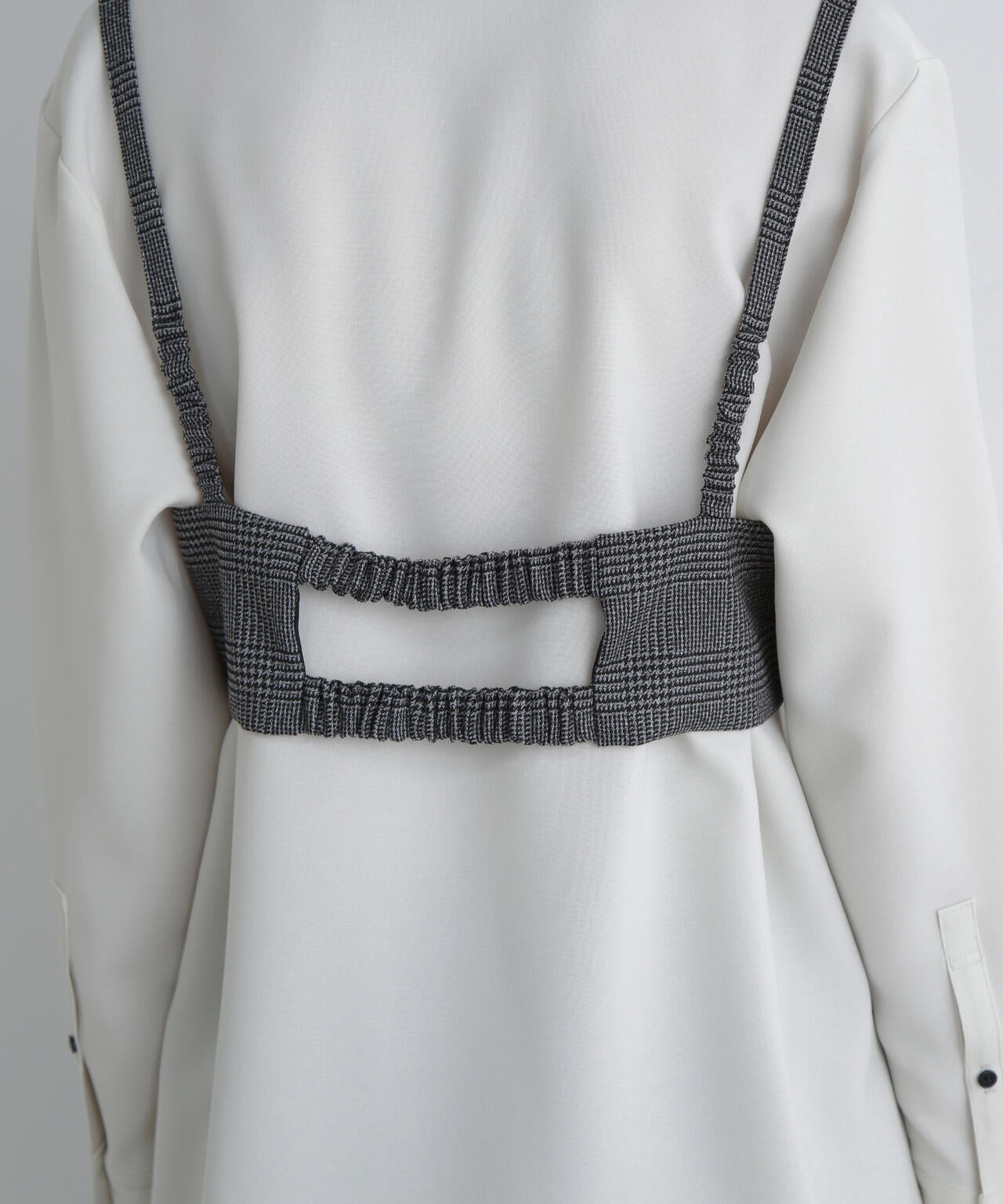 ＜UNiPH＞テックツィードブラウス