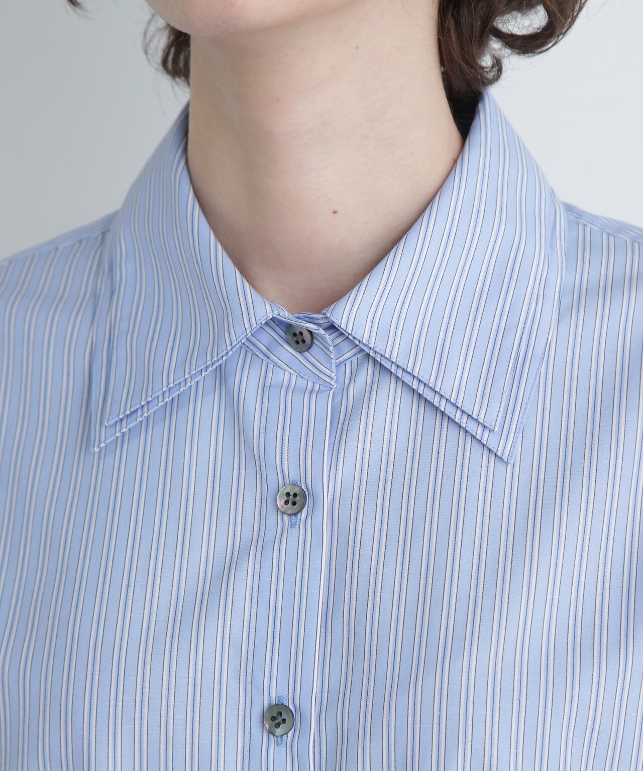 ＜UNiPH＞クリアコットンブラウス