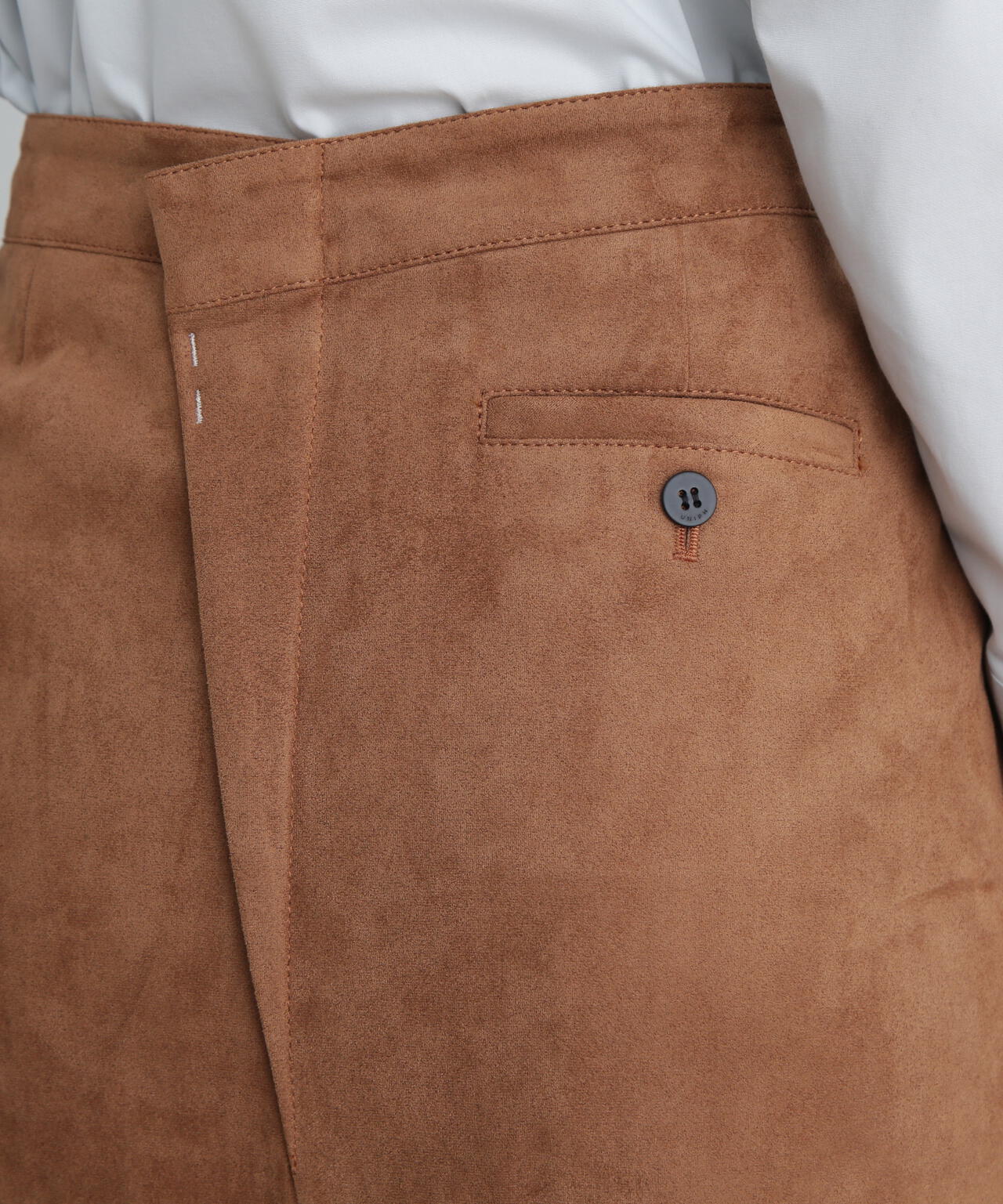 ＜UNiPH＞フェイクスウェードスカート