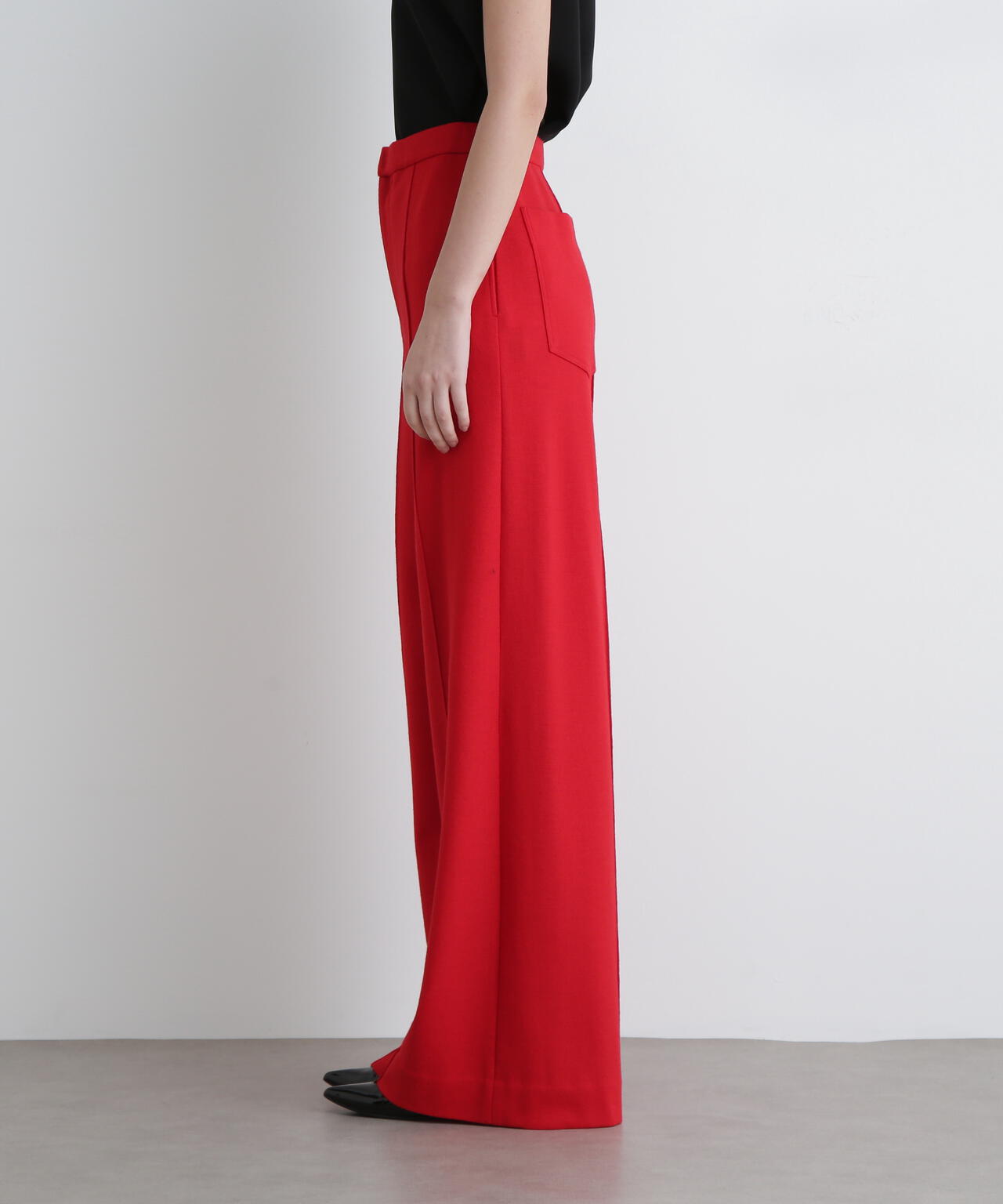 ＜UNiPH＞コンプレストウールパンツ