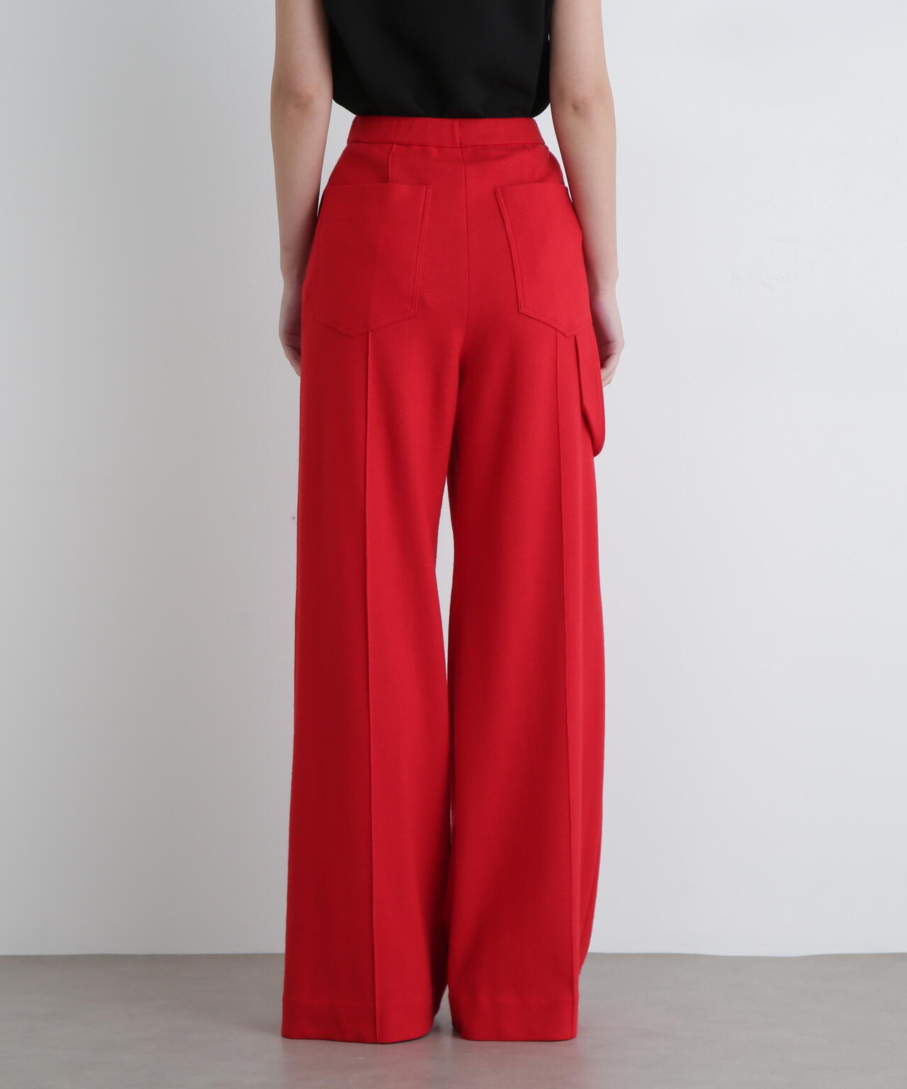 ＜UNiPH＞コンプレストウールパンツ