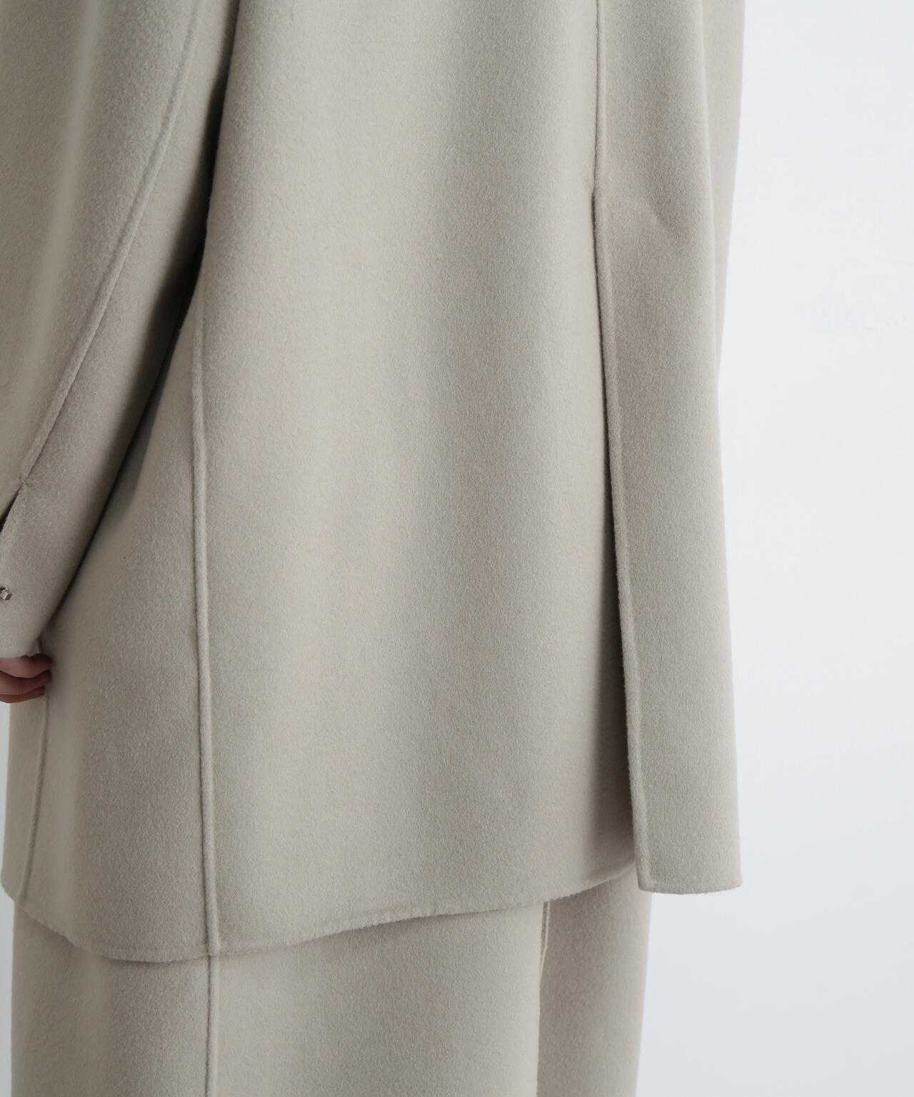 アドーア ソリッドウールリバージャケット 38 グレー UNiPH＞ソリッドウールリバージャケット | ADORE（アドーア） ｜【公式