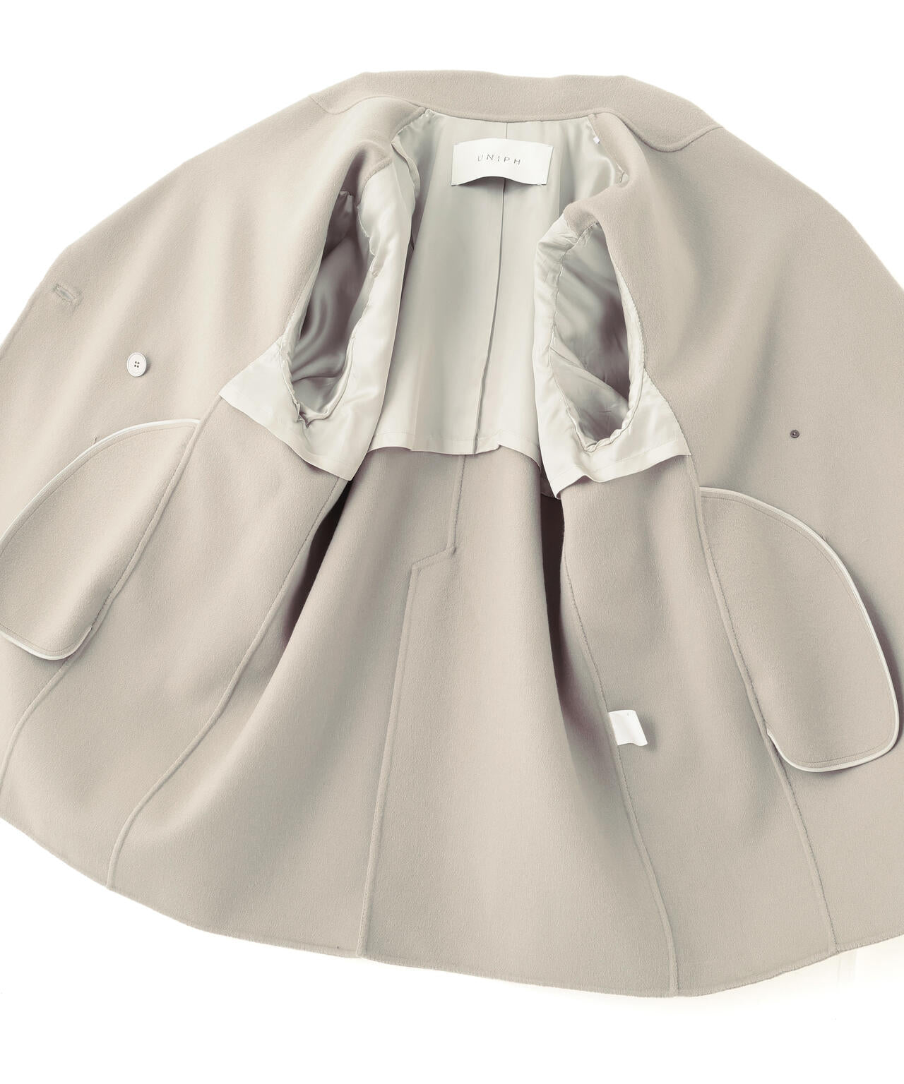 ＜UNiPH＞ソリッドウールリバージャケット