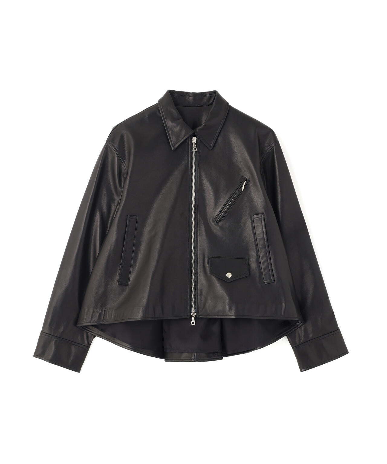 ＜UNiPH＞ゴートレザージャケット