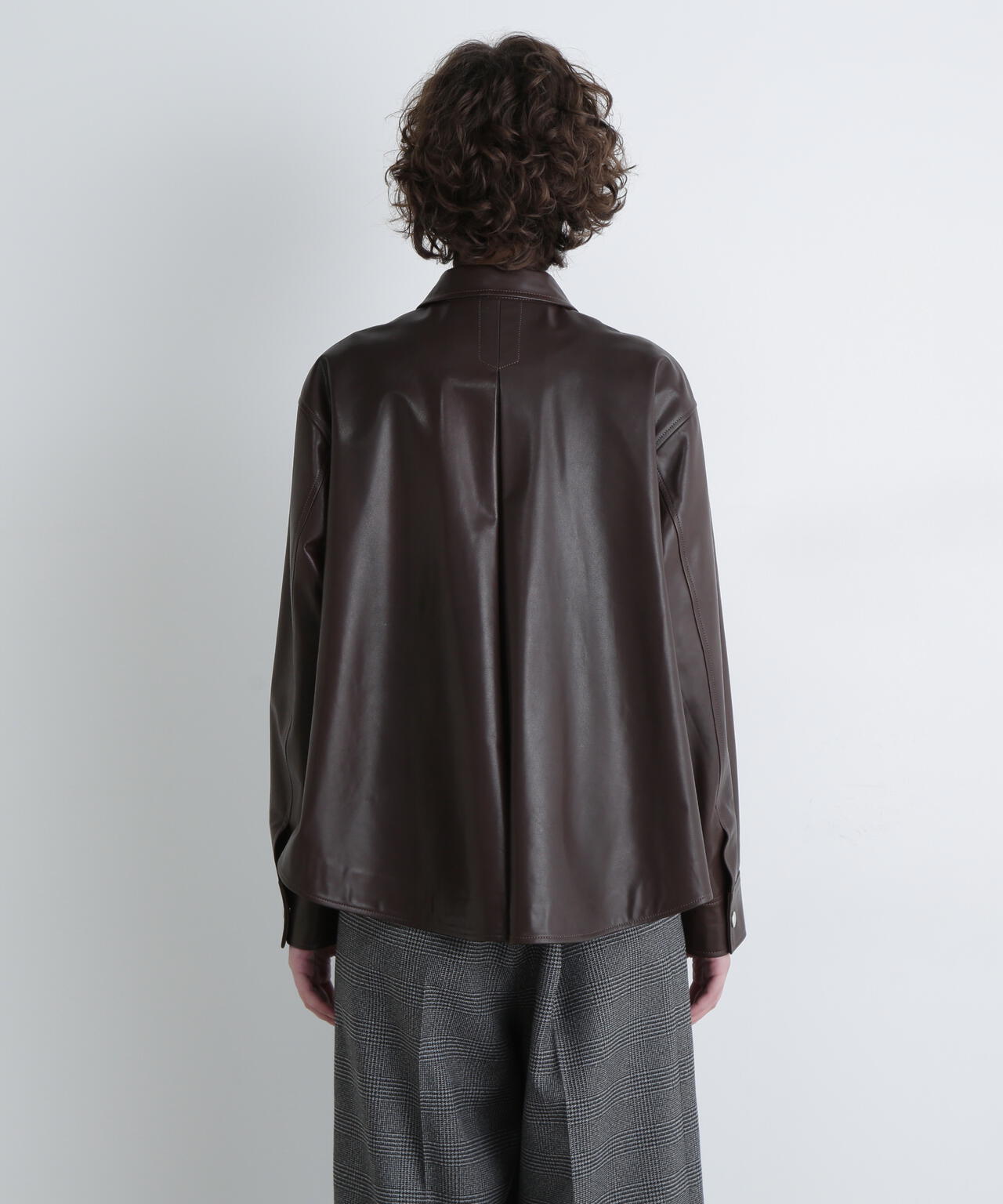 ＜UNiPH＞ゴートレザージャケット