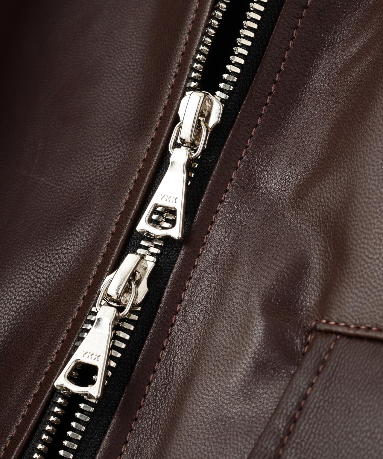 ＜UNiPH＞ゴートレザージャケット