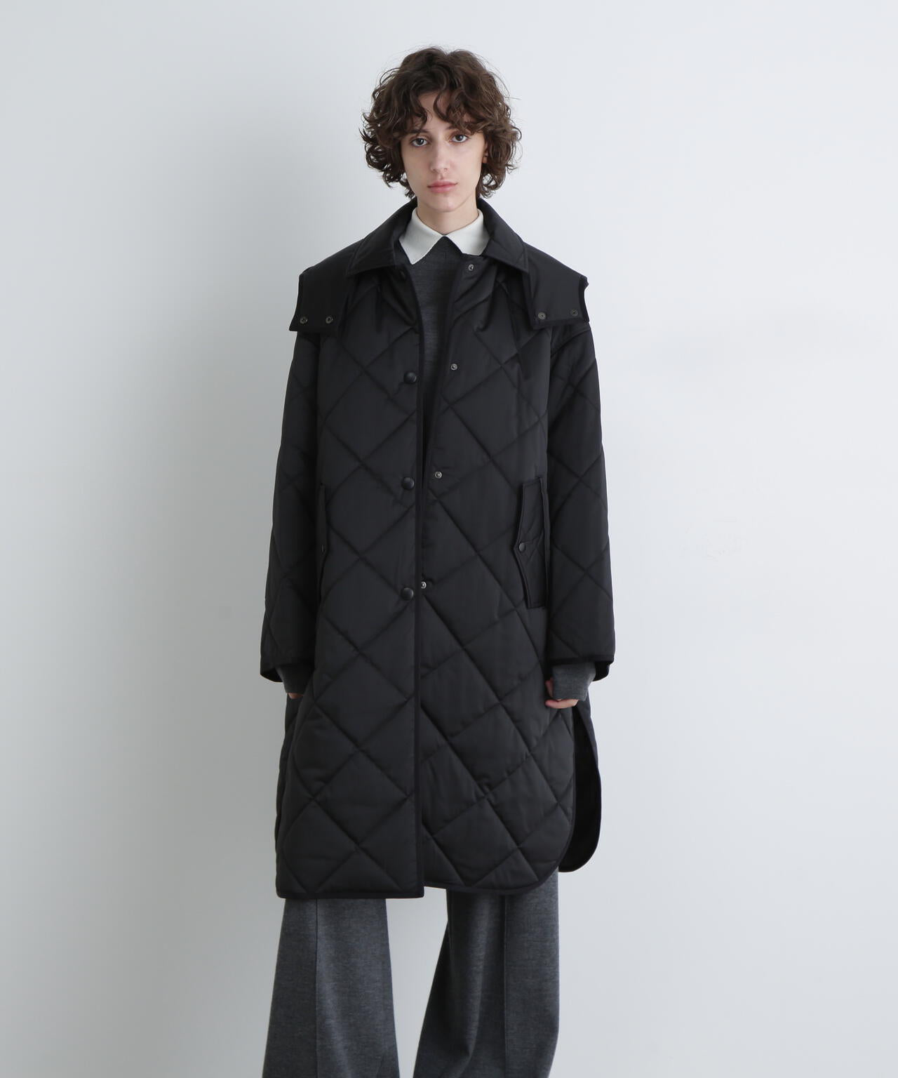 ＜UNiPH＞ブライトキルティングジャケット