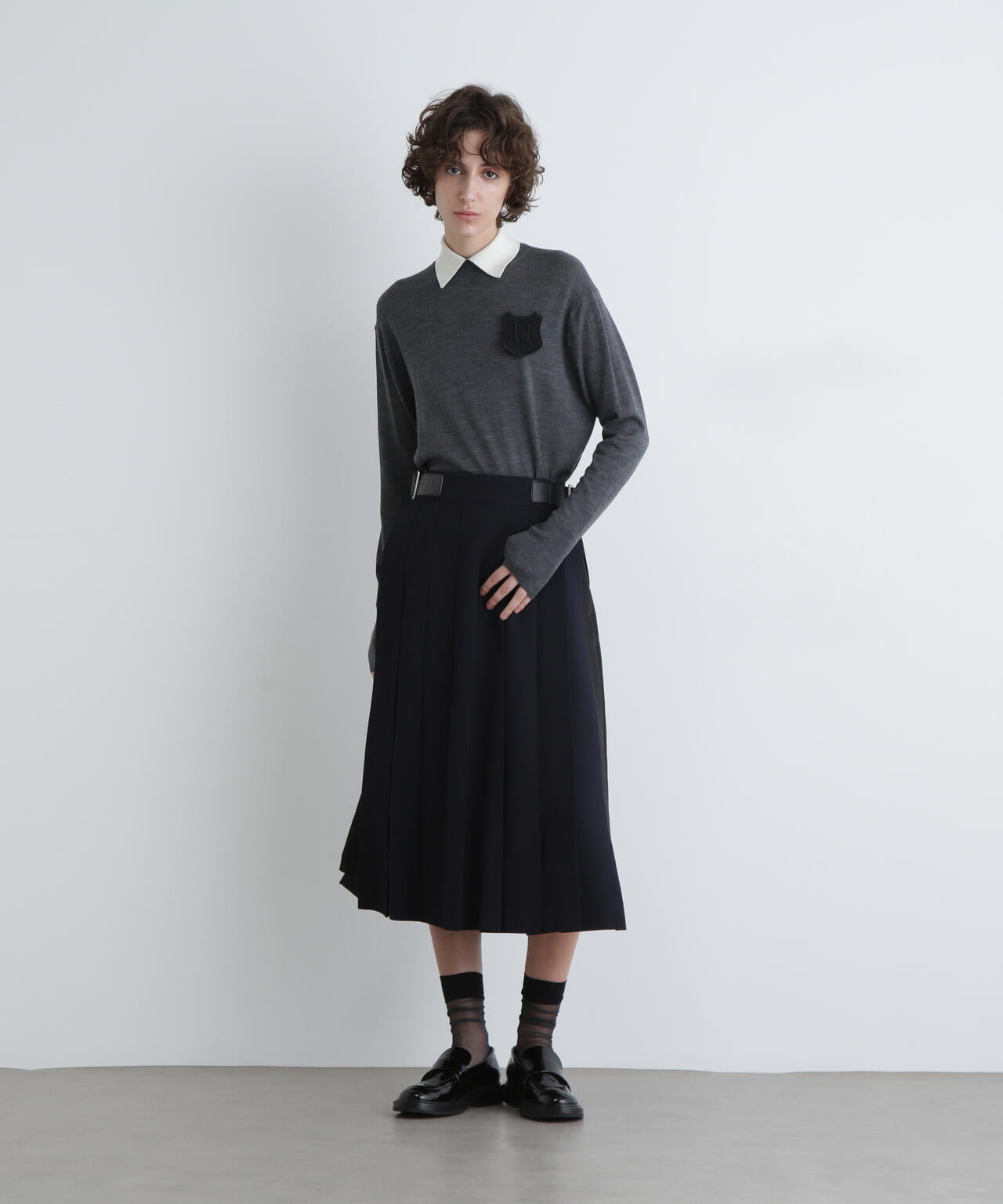 ＜UNiPH＞ウールハイゲージニットプルオーバー