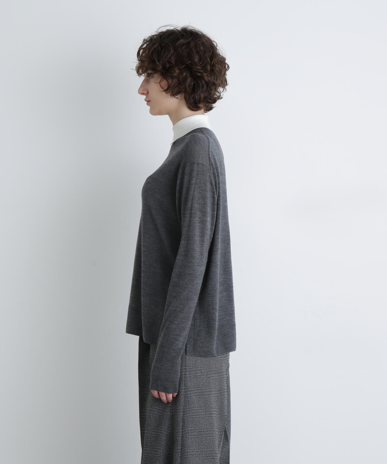 ＜UNiPH＞ウールハイゲージニットプルオーバー