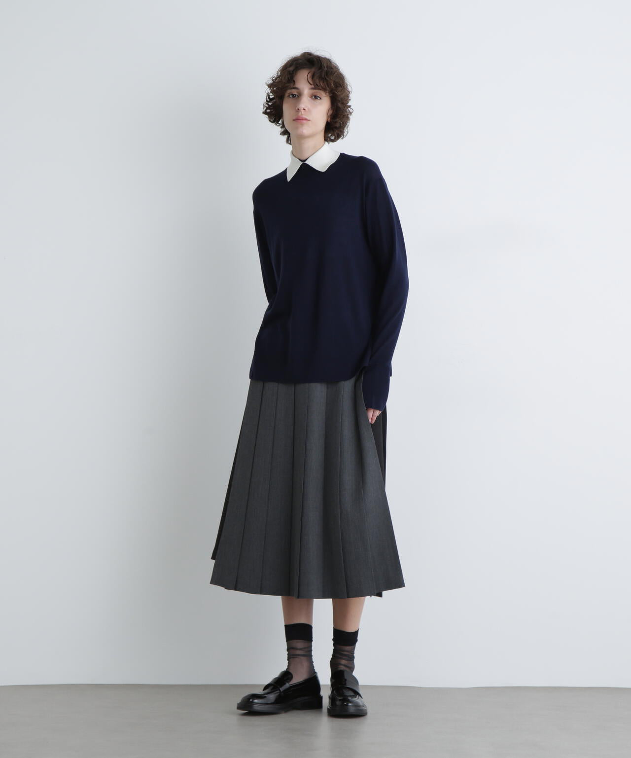 ＜UNiPH＞ウールハイゲージニットプルオーバー