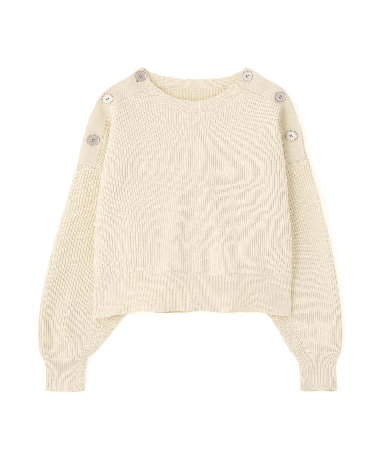 ＜UNiPH＞ボタンニットプルオーバー