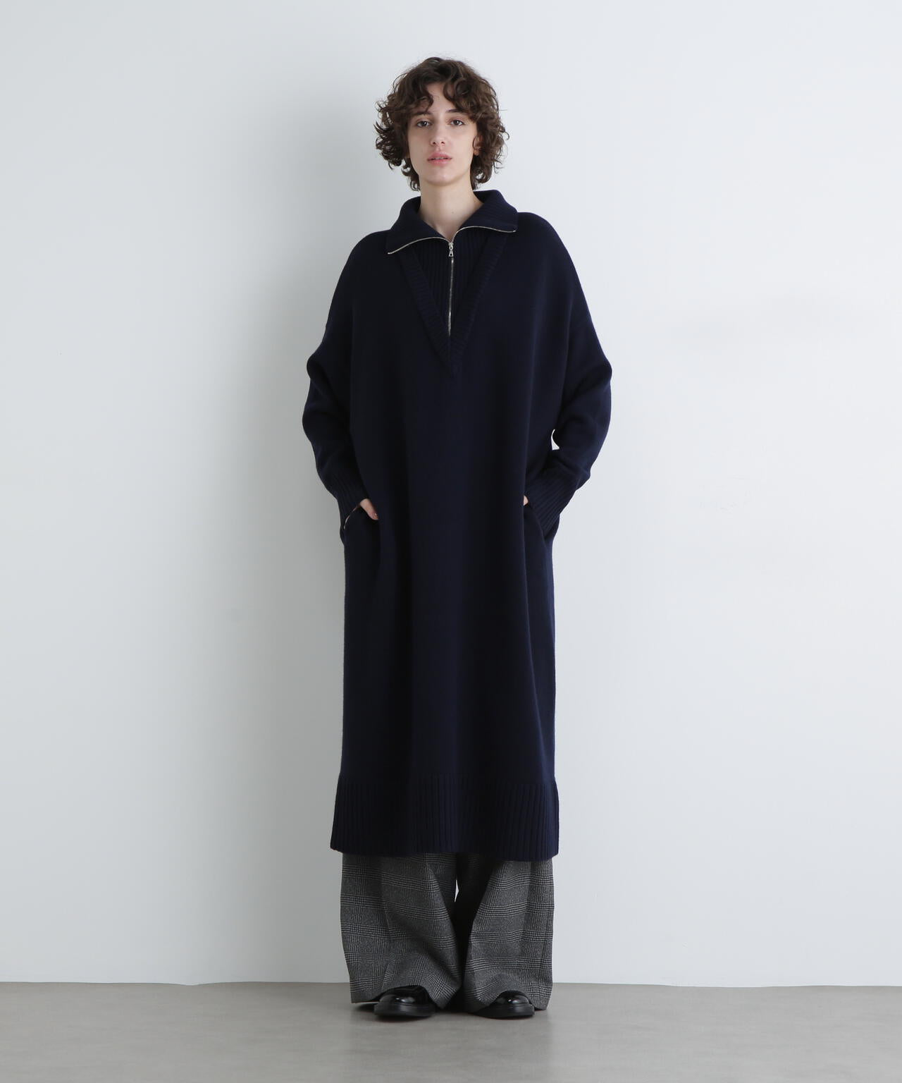 ＜UNiPH＞コージーニットワンピース