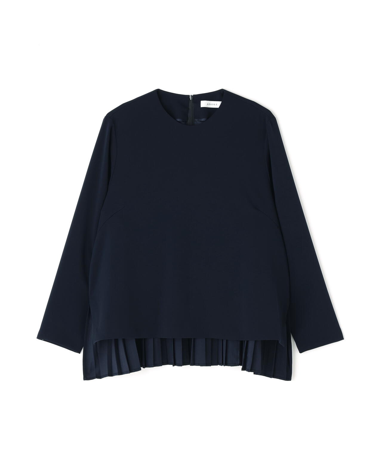 ADORE 新品未着用　カレンダーストレッチブラウス　黒　サイズ38 ストレッチジョーゼットブラウス | ADORE（アドーア） ｜【公式】通販