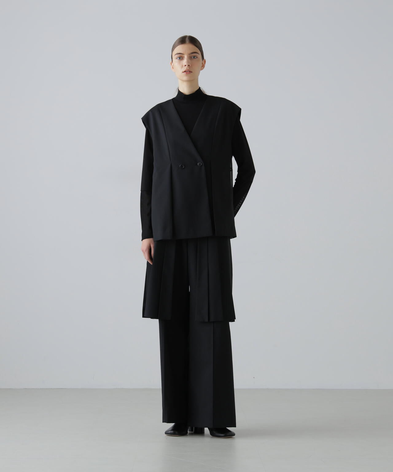 スマートトロピカルブラウス