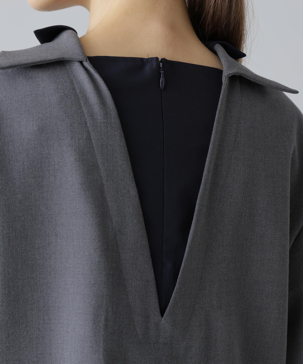 レイヤードカラーブラウス