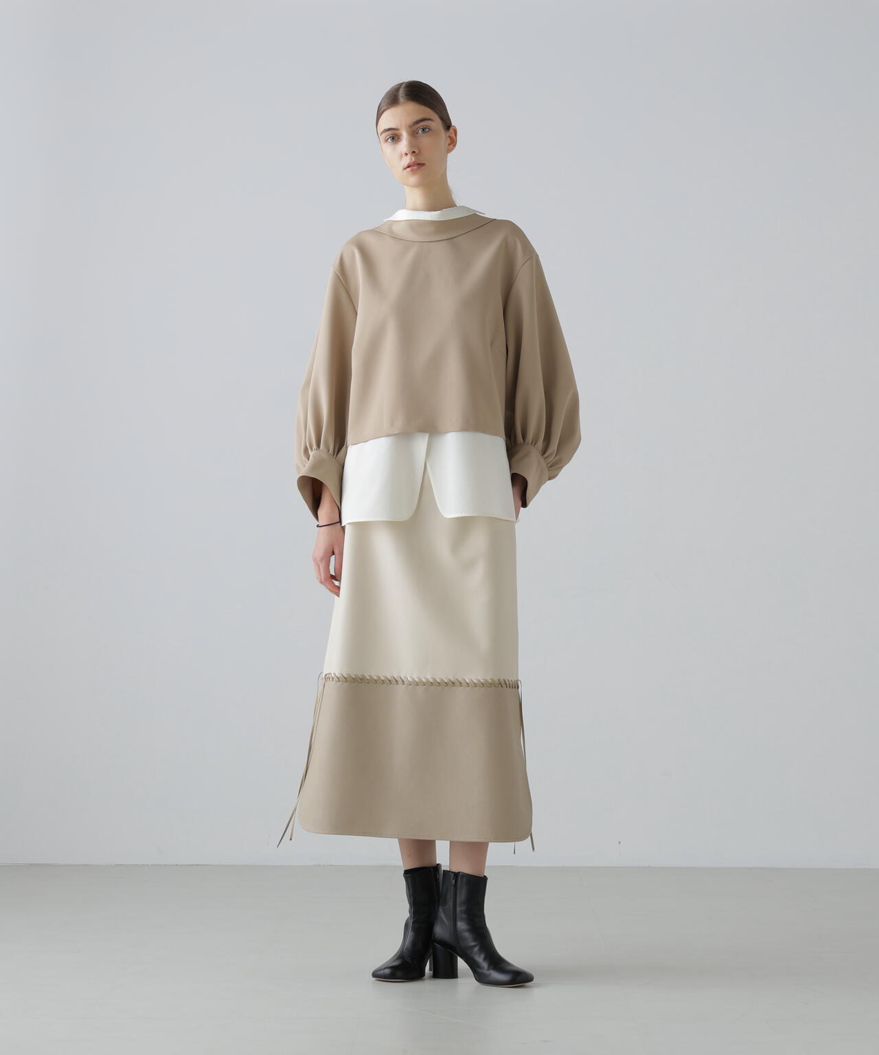 【新同美品】アドーア⭐️定価40700円 ADORE レイヤード ブラウス 38 レイヤードカラーブラウス | ADORE（アドーア） ｜【公式】通販mix