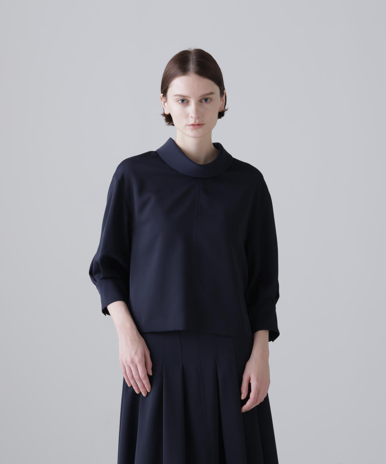 ドライタッチクロスブラウス | ADORE（アドーア） ｜【公式】通販mix