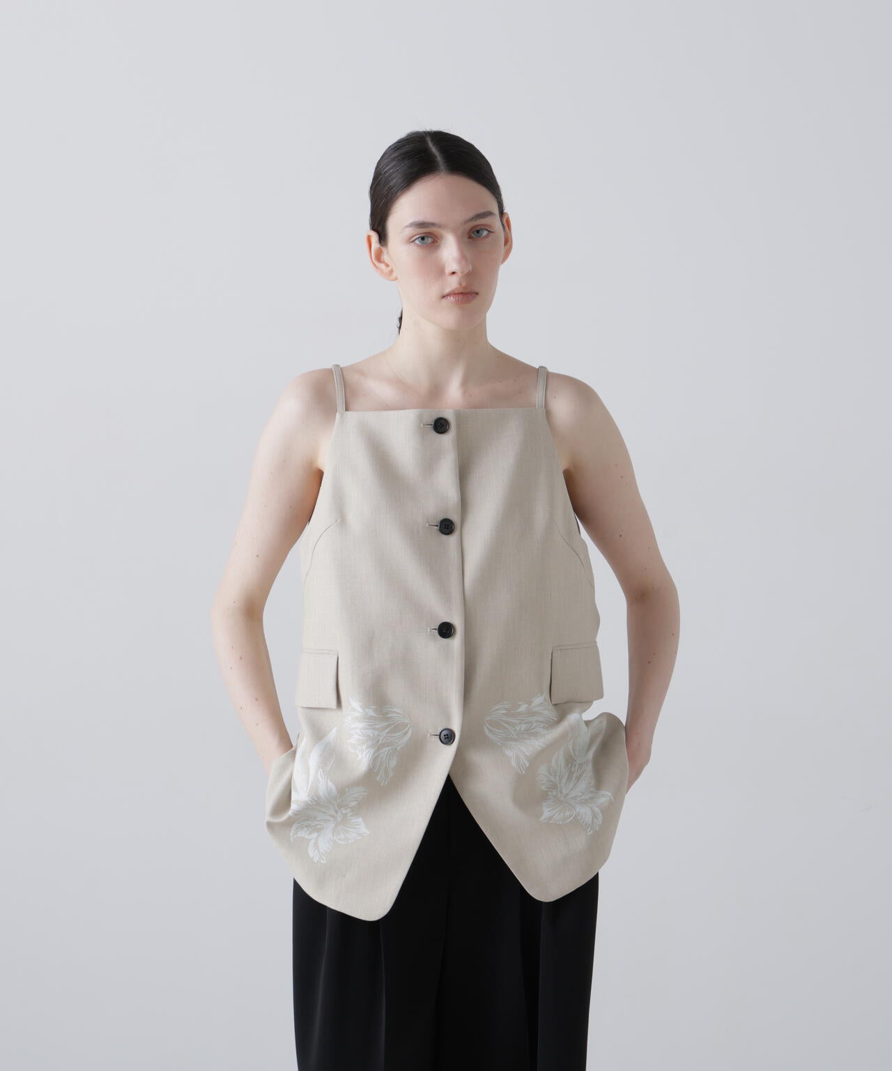 176cm B:80 W:60 H:88 着用サイズ：38