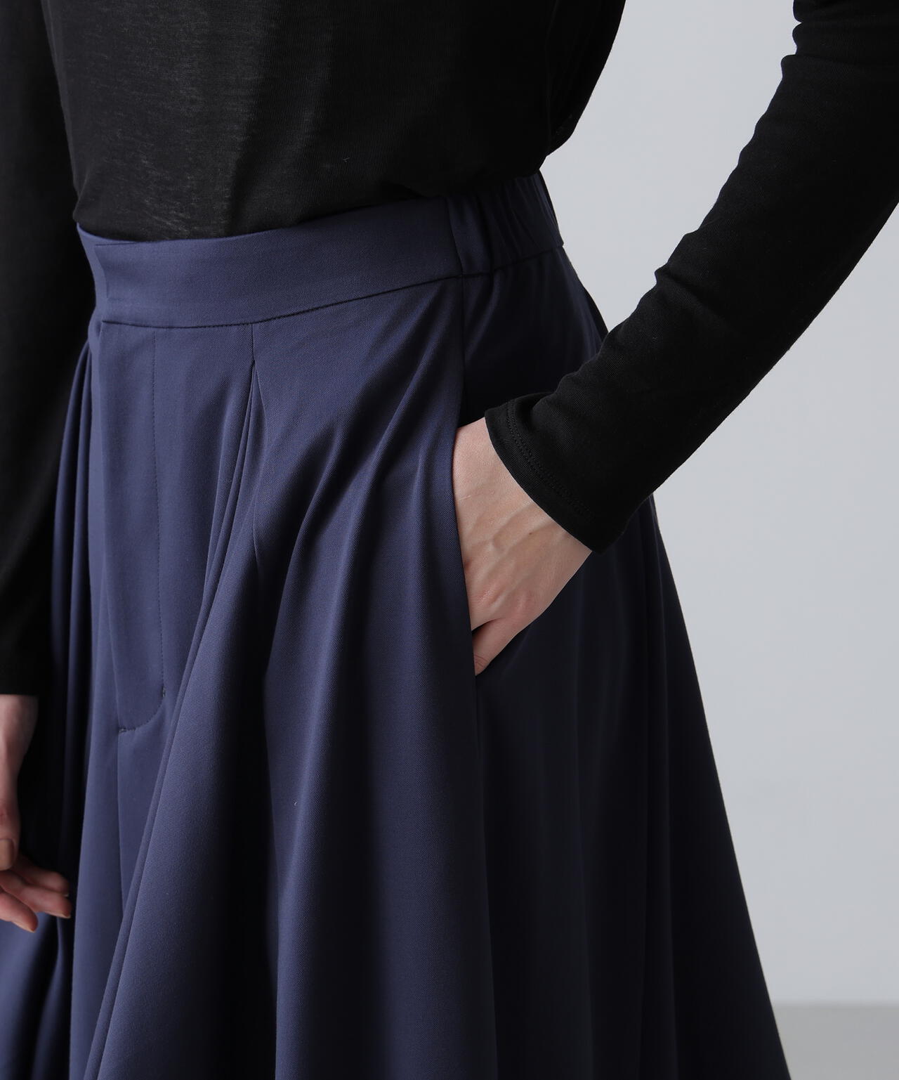 ハイゲージクリアジャージースカート