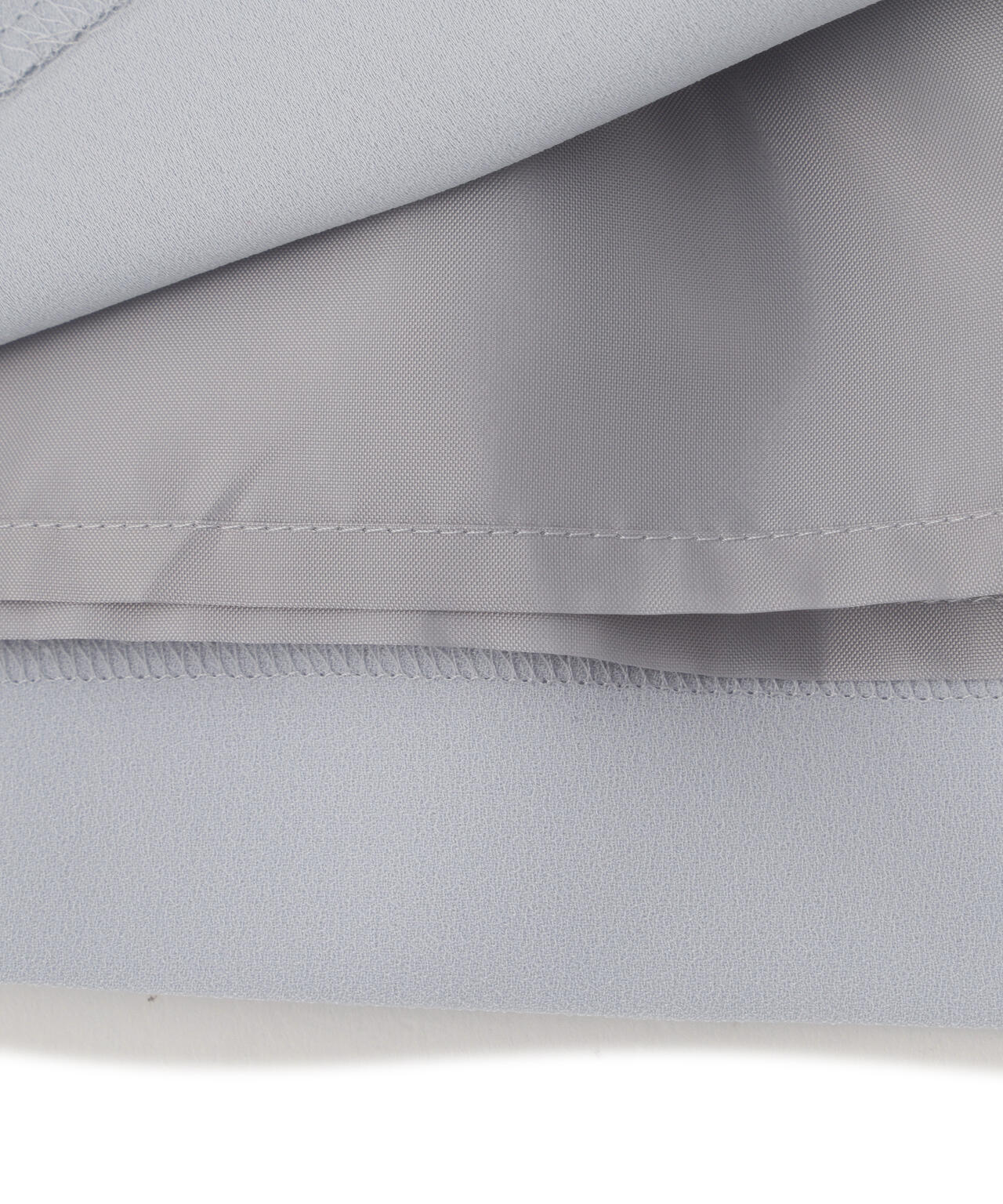 バックサテンジョーゼットスカート