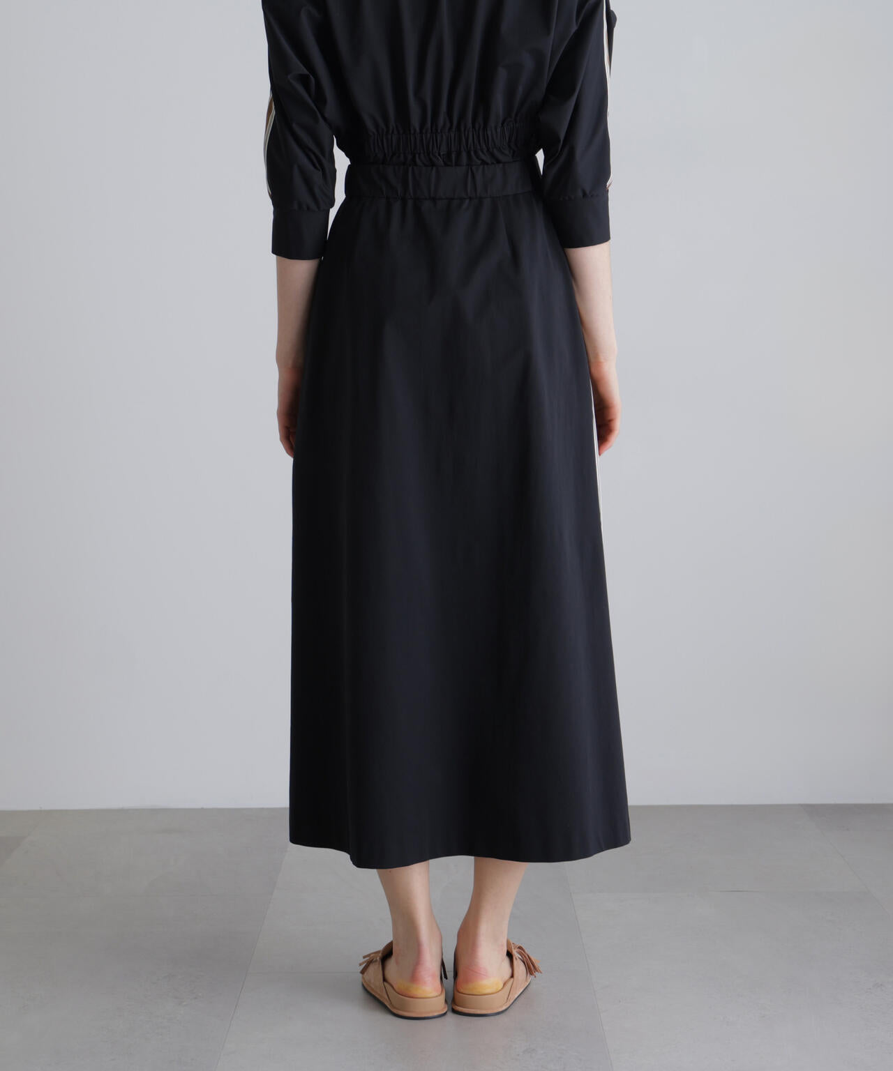 ドデカ　レディース　BLK M 試着対象】STANDARD WARDROBE スカート セットアップ対応