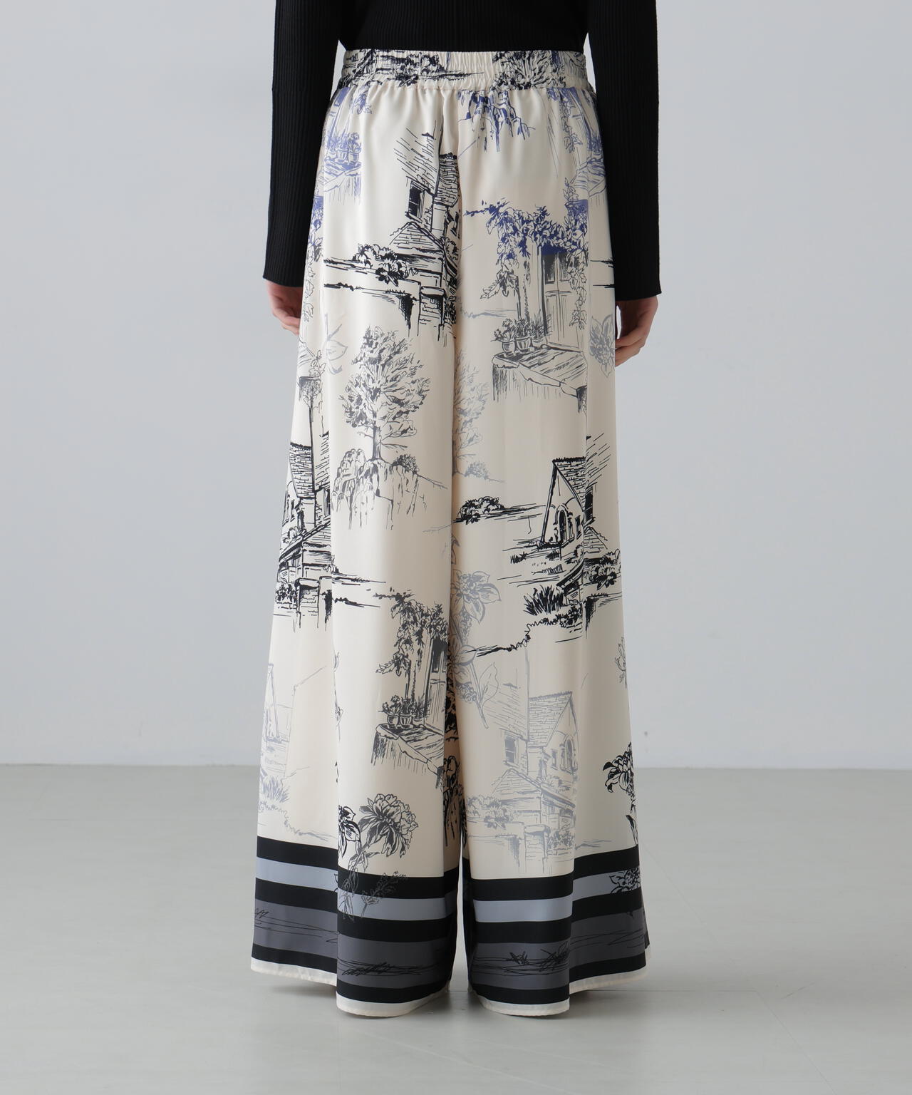 サウダージプリントパンツ