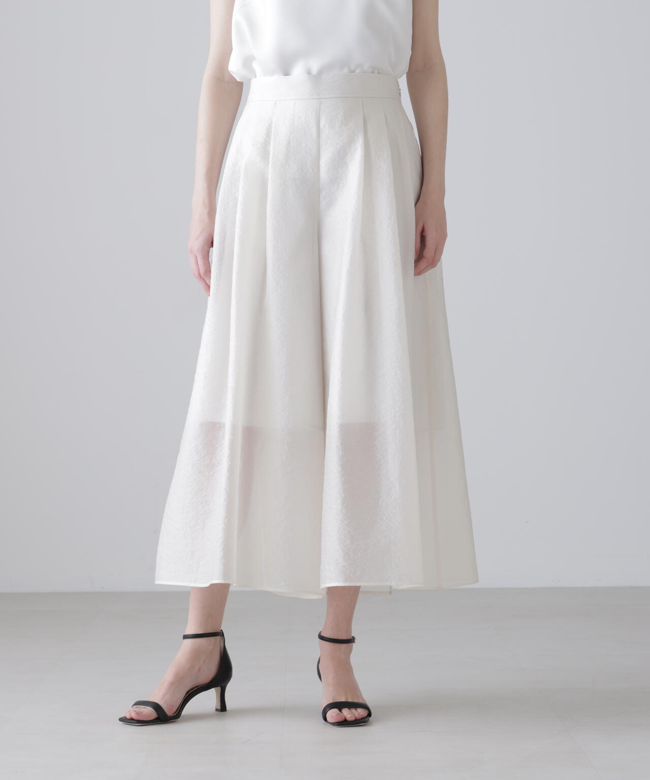 シルキーオーガンザパンツ