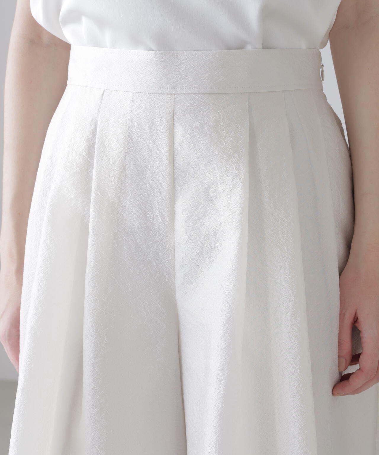 シルキーオーガンザパンツ