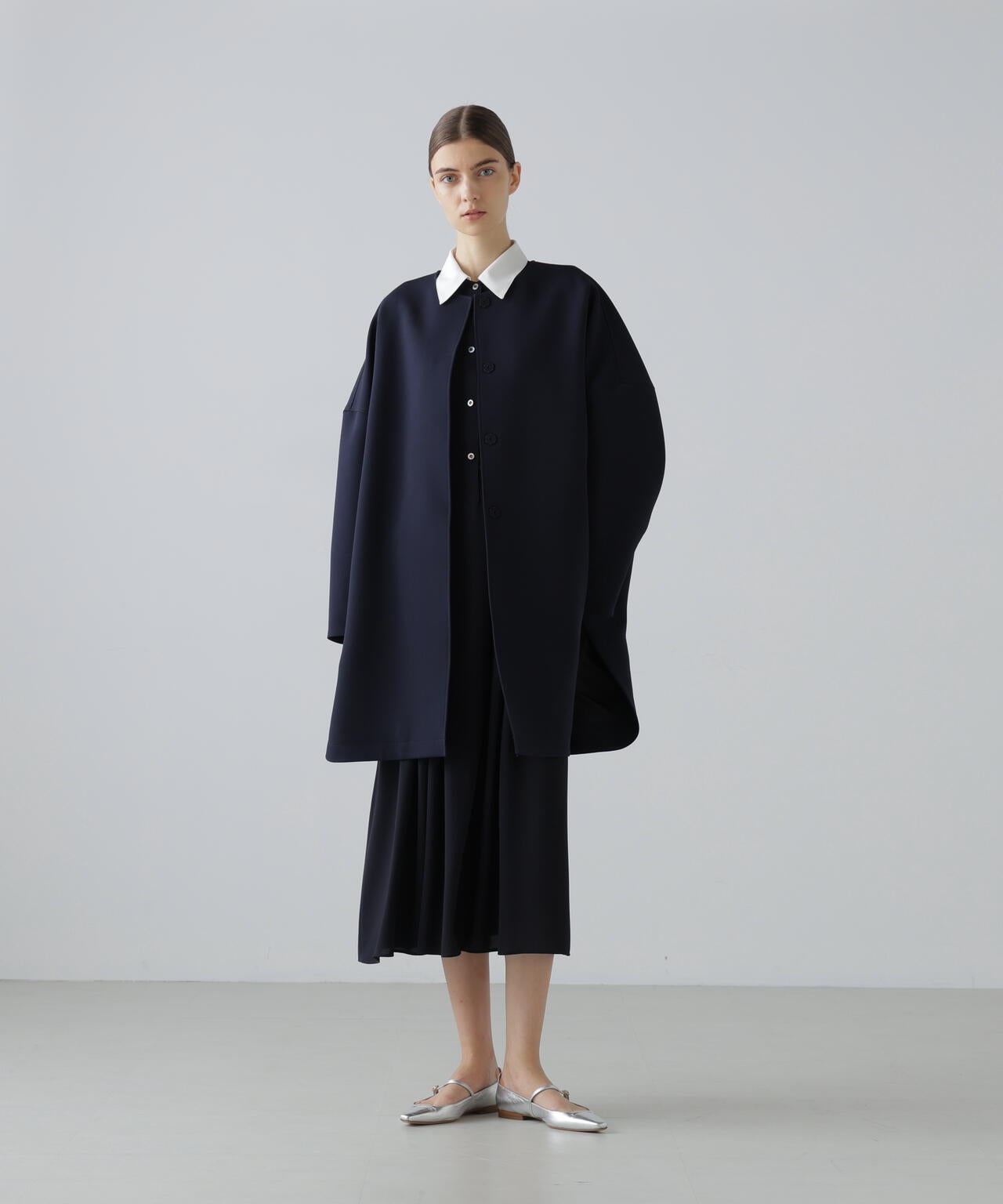 ライトジョーゼットワンピース