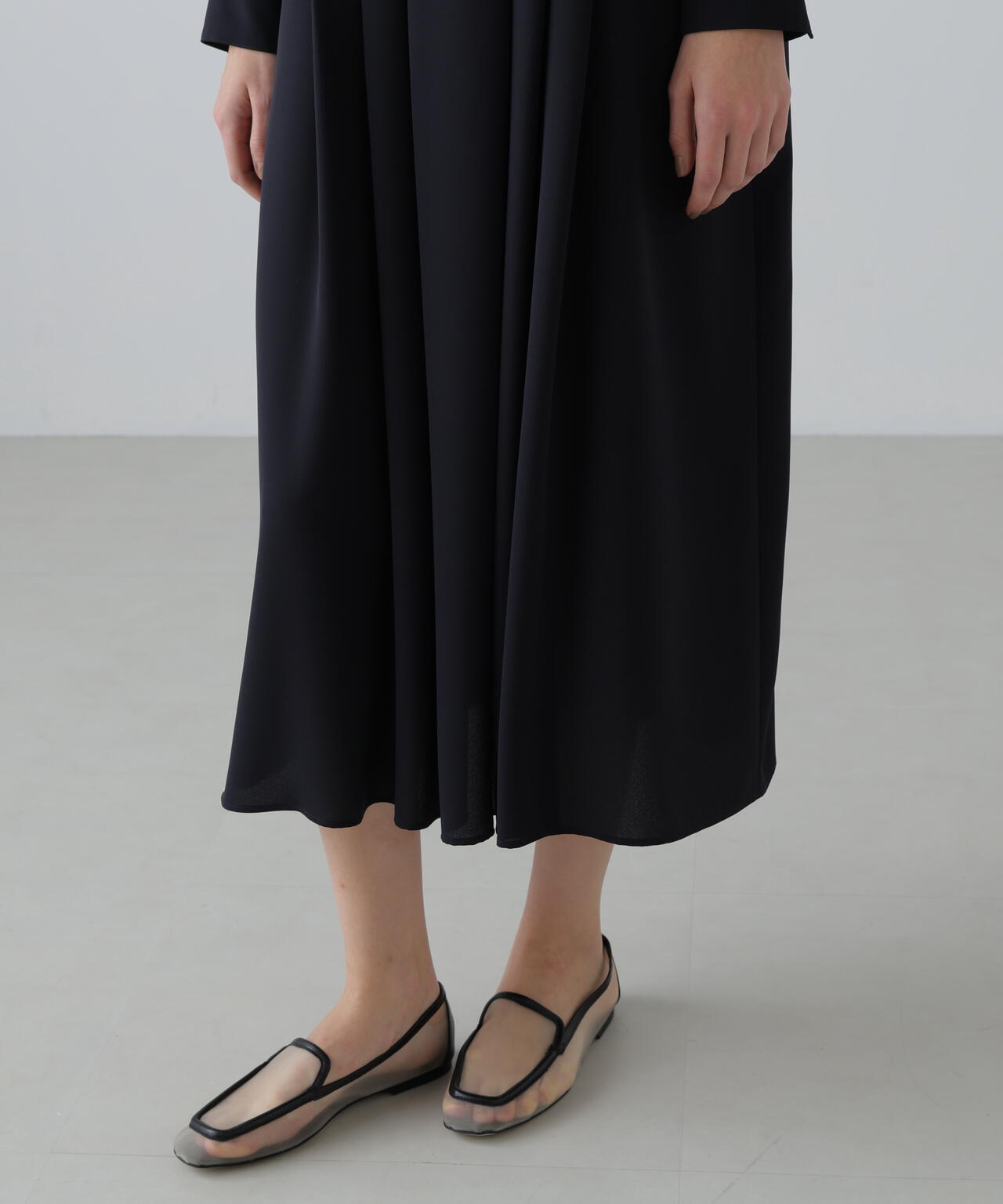 ライトジョーゼットワンピース