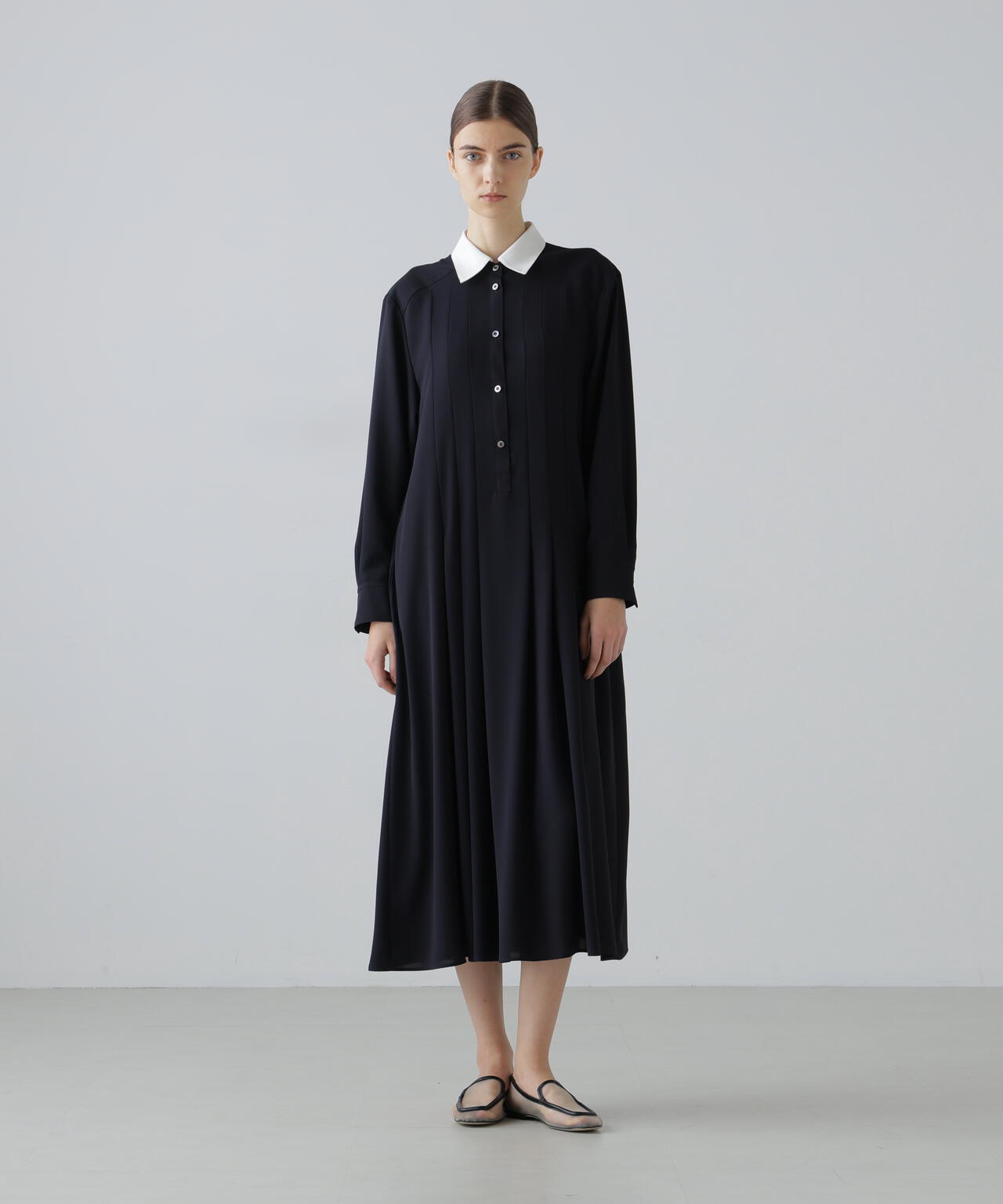 ライトジョーゼットワンピース