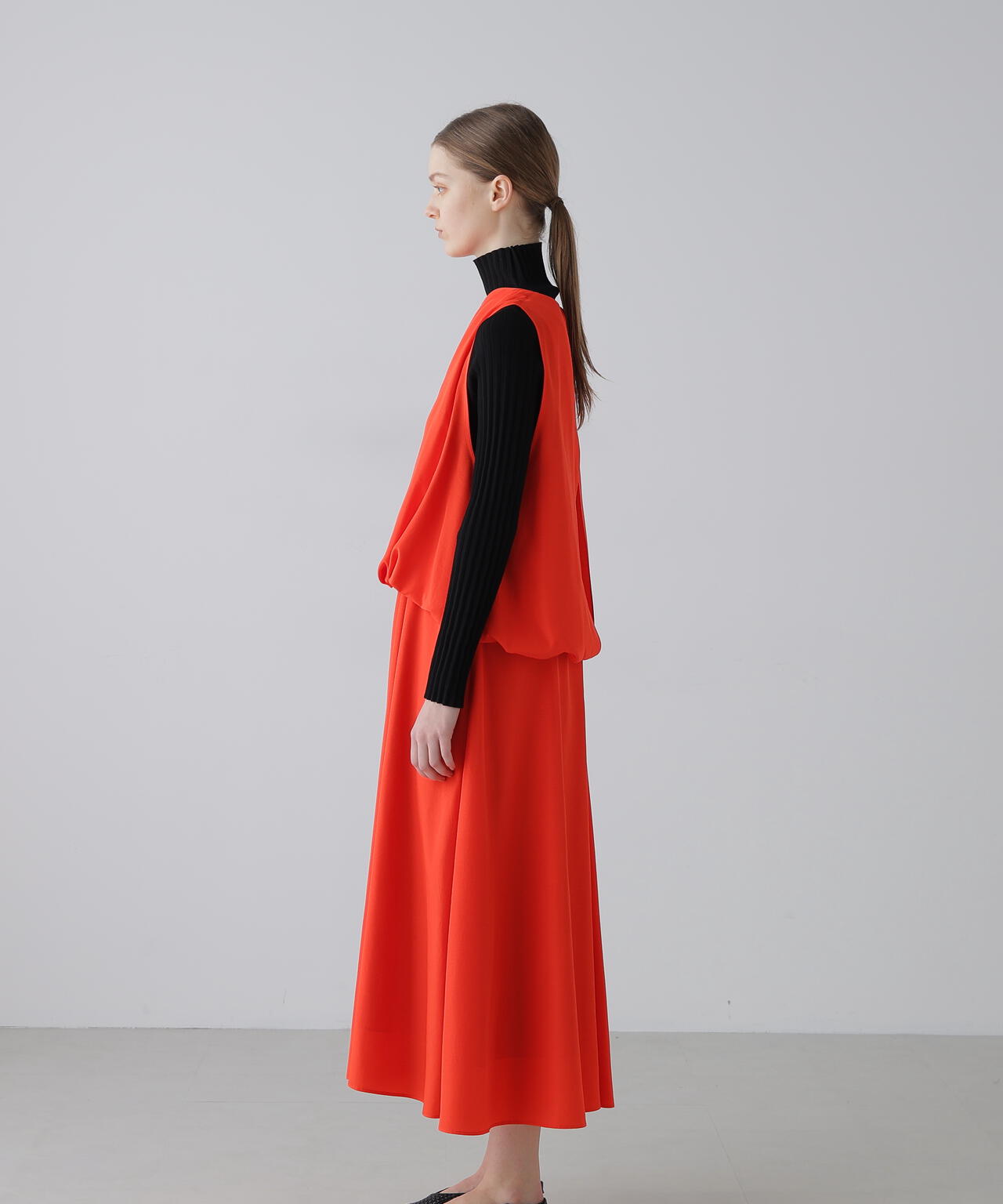 シルキークロスワンピース