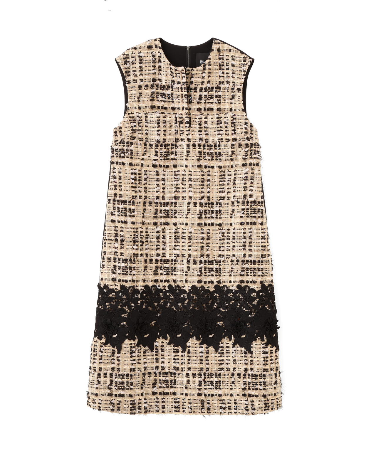 BLACK LABEL＞MALHIAデコラティブツイードワンピース | ADORE