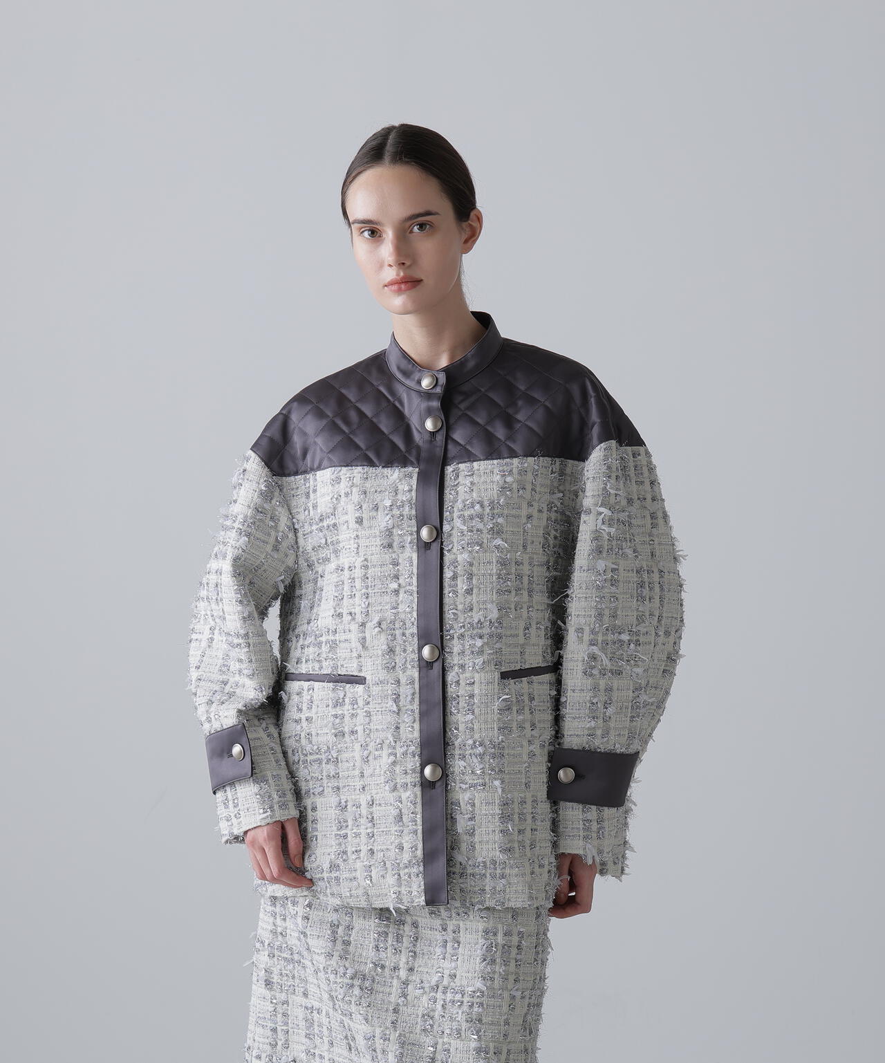 ＜BLACK LABEL＞ＭＡＬＨＩＡプランタンツイードジャケット