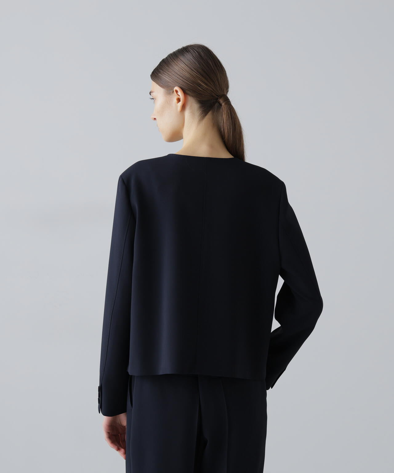 ストレッチジョーゼットジャケット