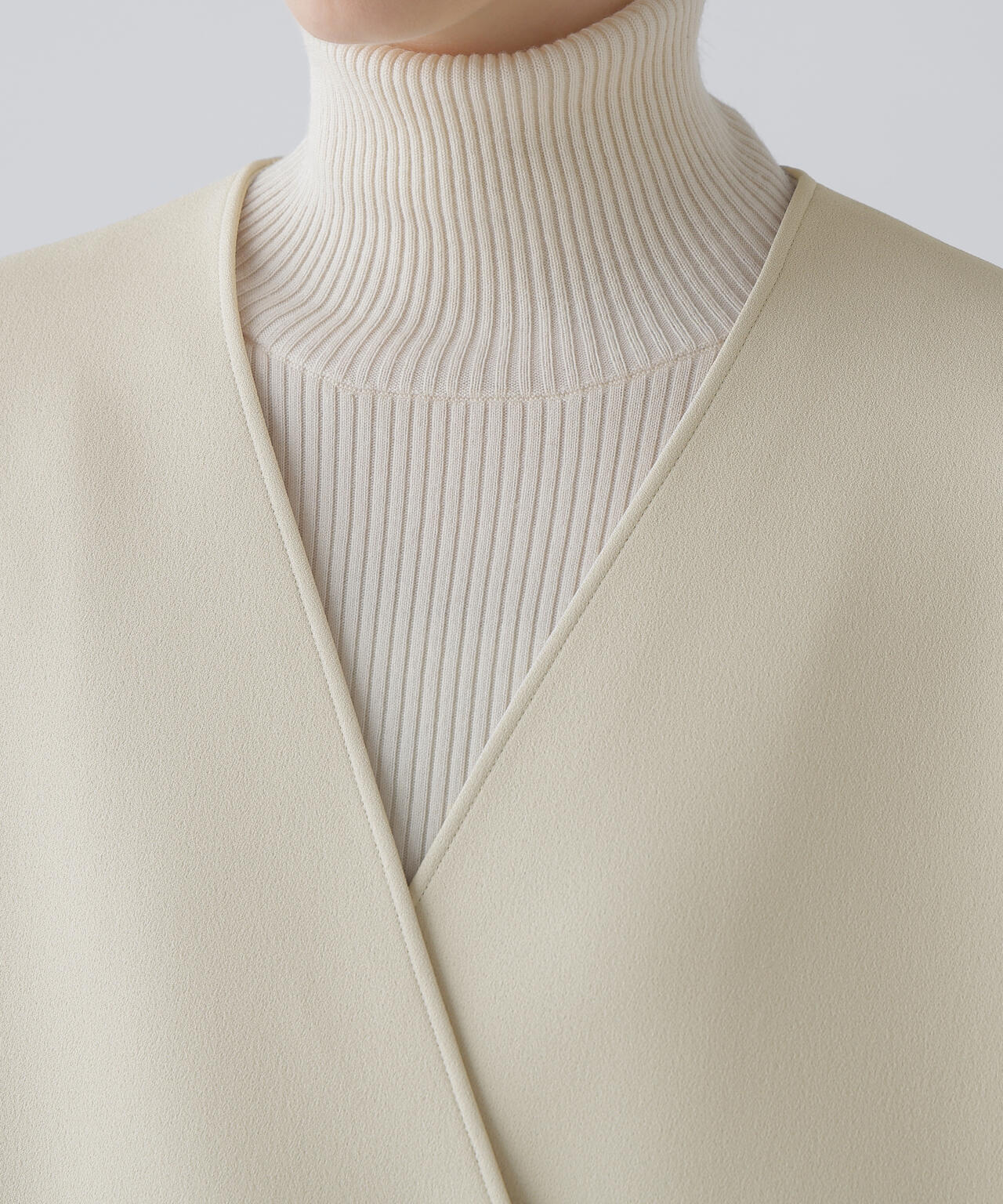 バイカラーボンディングジャケット