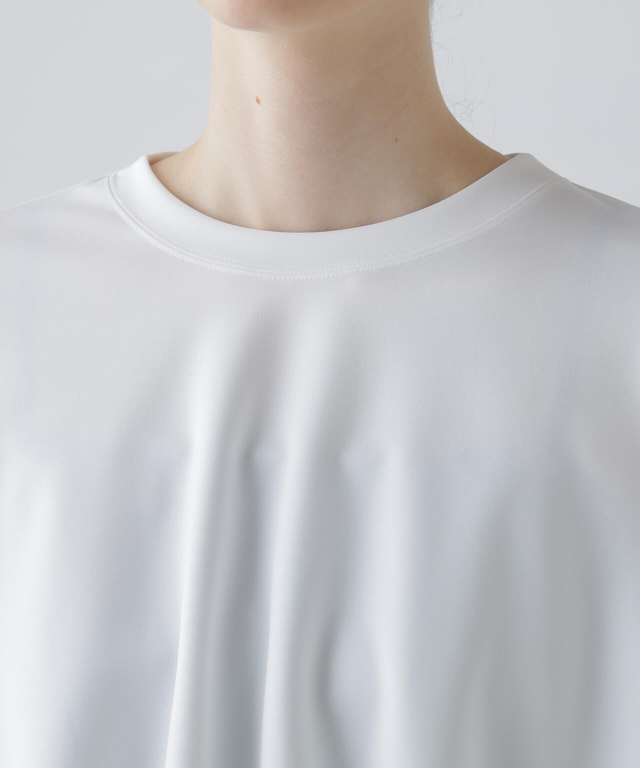 【新品未使用】BOSCH 麻調ジャージー カットソー MUJI Labo tシャツ 男女兼用 スムースジャージー半袖プルオーバー