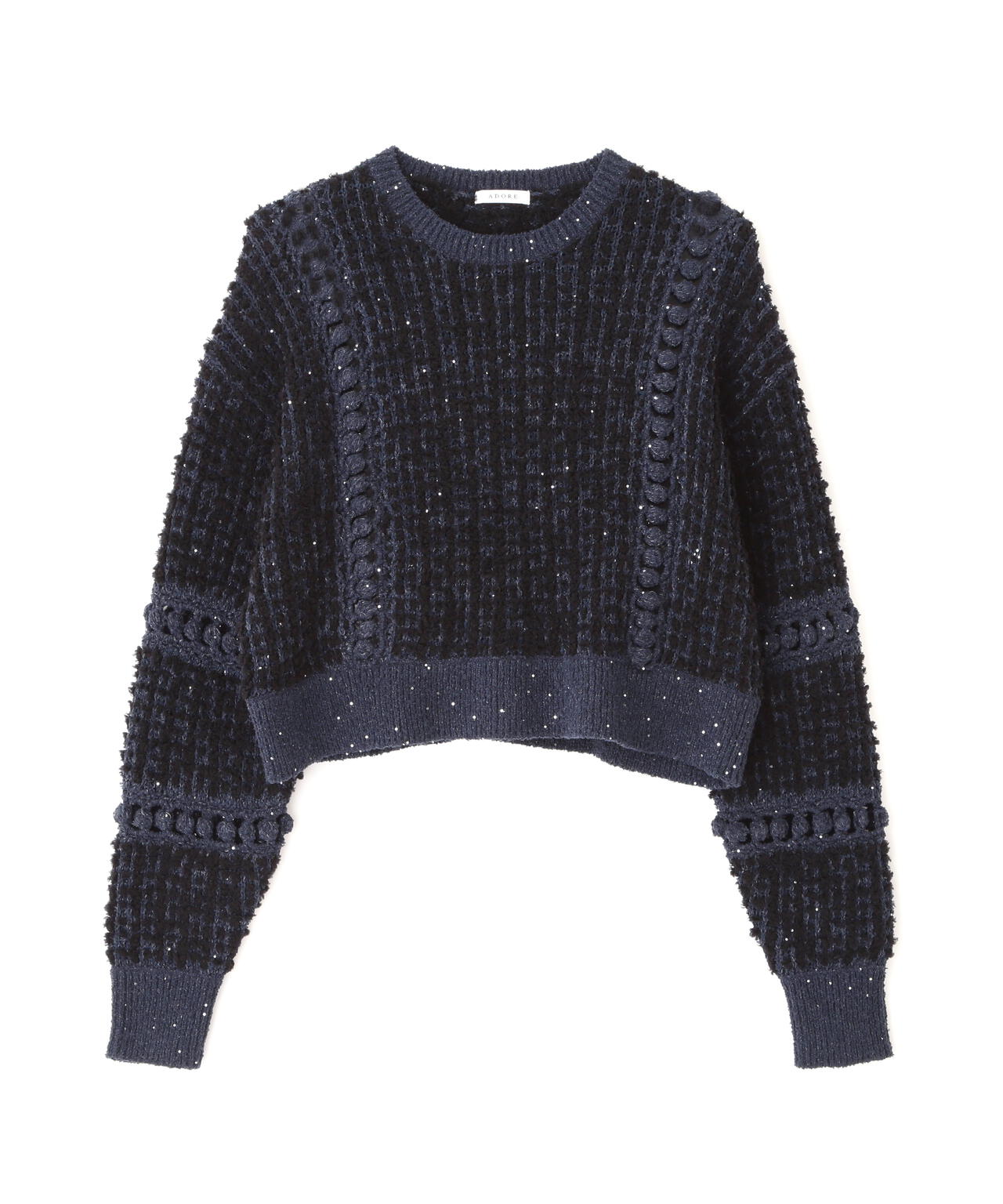 ミックスヤーンニット