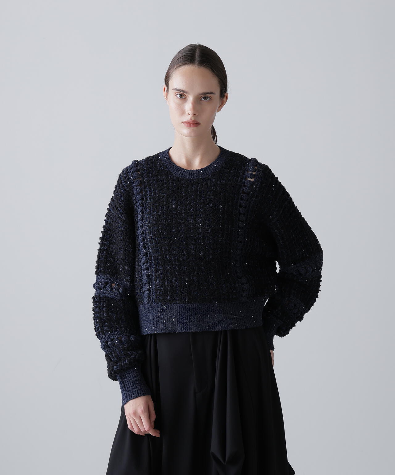 ミックスヤーンニット