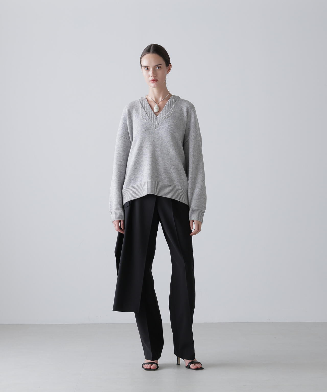 ウールカシミヤニット