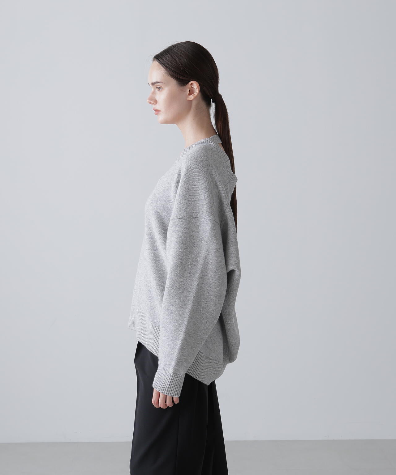 ウールカシミヤニット