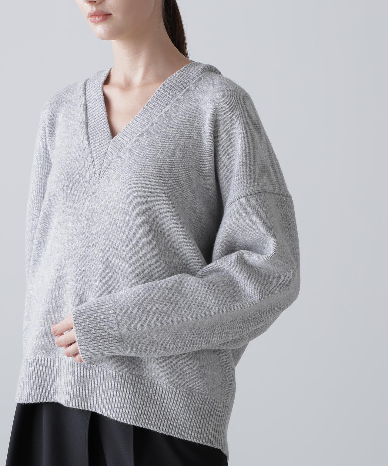 ウールカシミヤニット