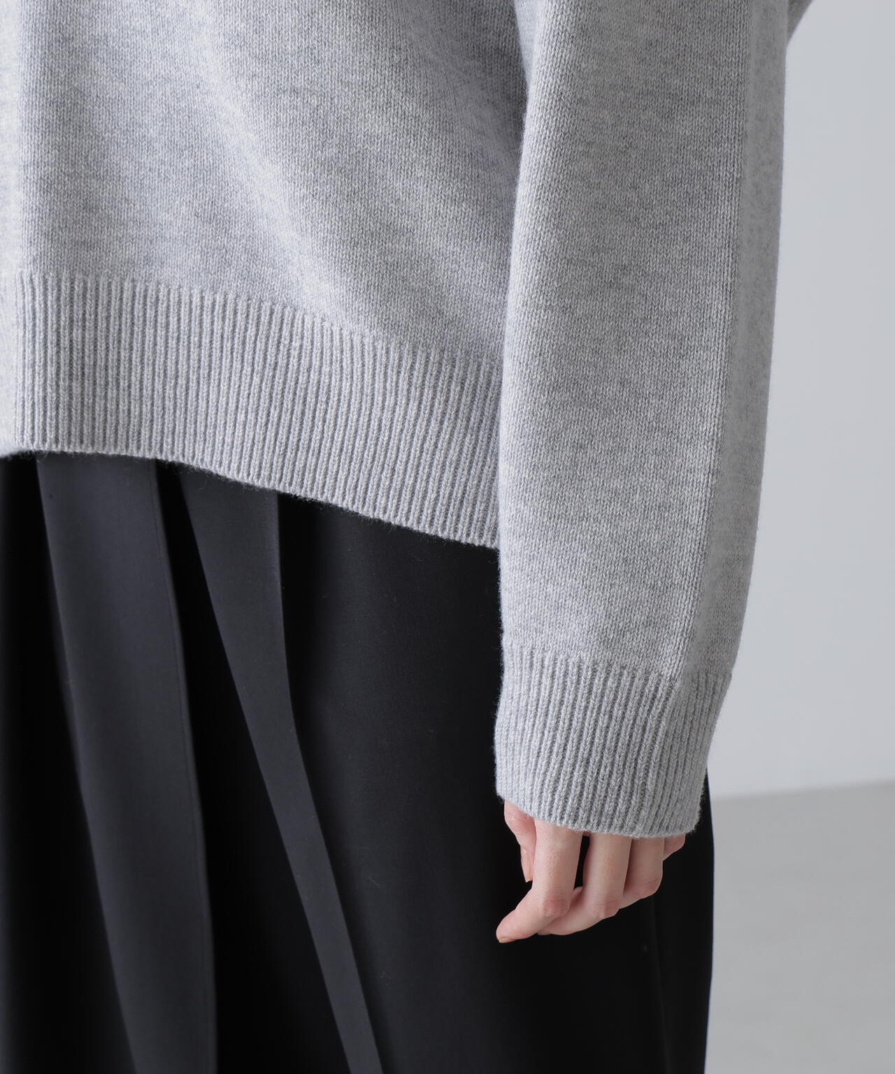 ウールカシミヤニット