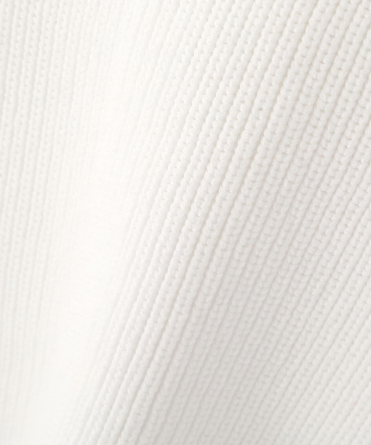 新品同！アドーア セール前完売品 エアーストレッチケーブルニット ホワイト38 ◇エアーストレッチケーブルニット （ニット・セーター）｜ADORE