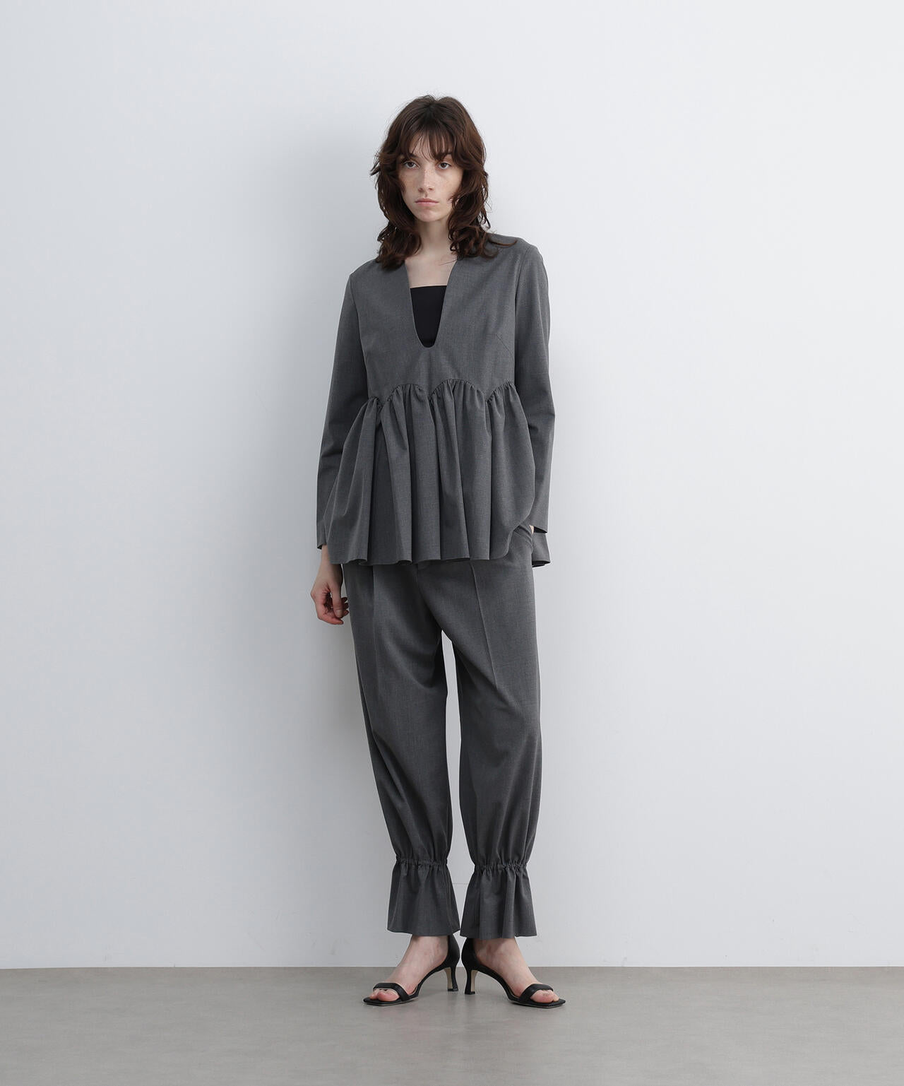 ADORE ドローイングプリントブラウス 中古・古着通販】ADORE (アドーア) ドローイングプリントブラウス