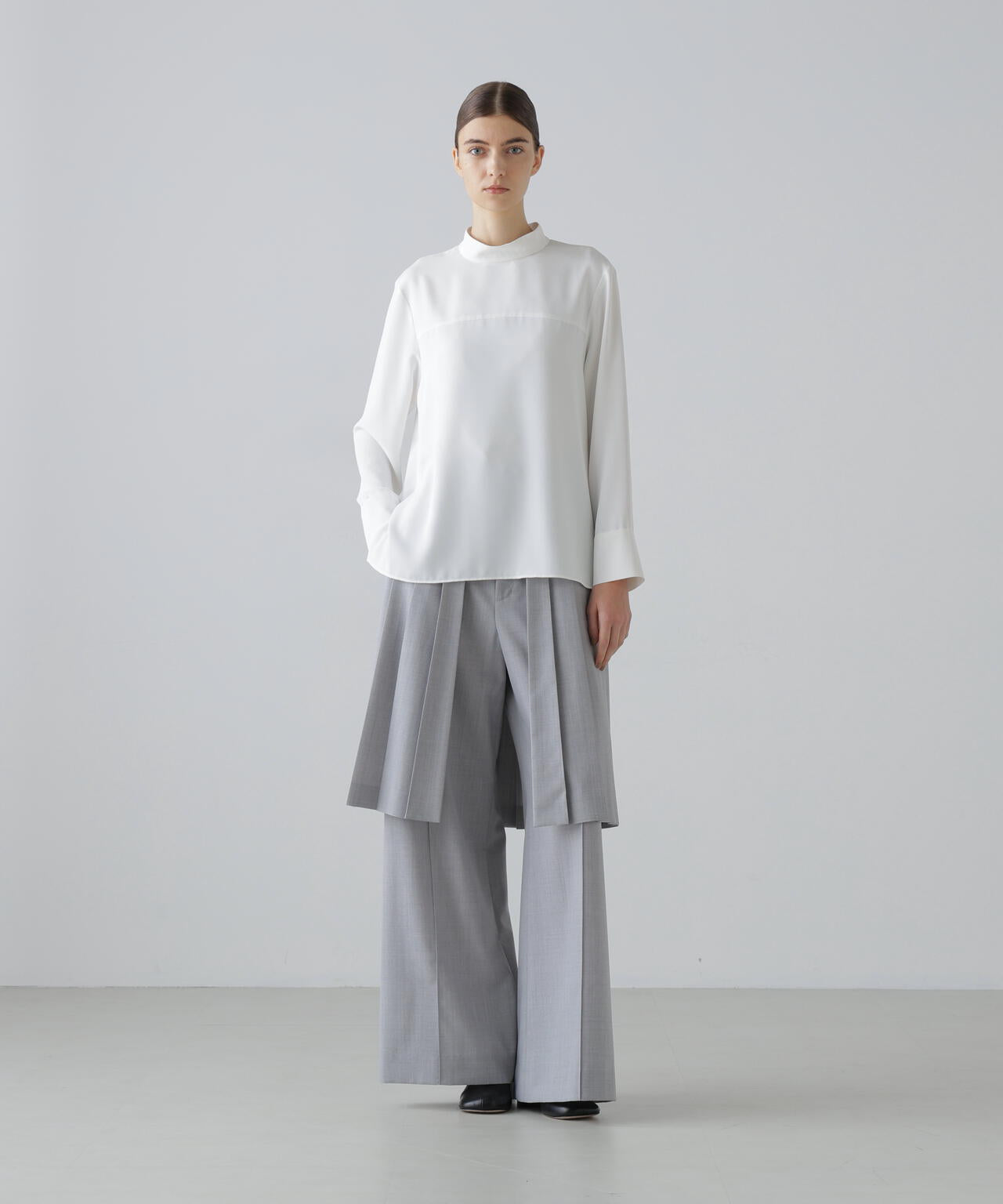 クリアジョーゼットブラウス