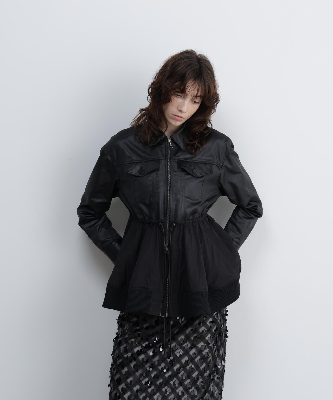 UNiPH＞ハードサテンジャケット | ADORE（アドーア） ｜【公式】通販