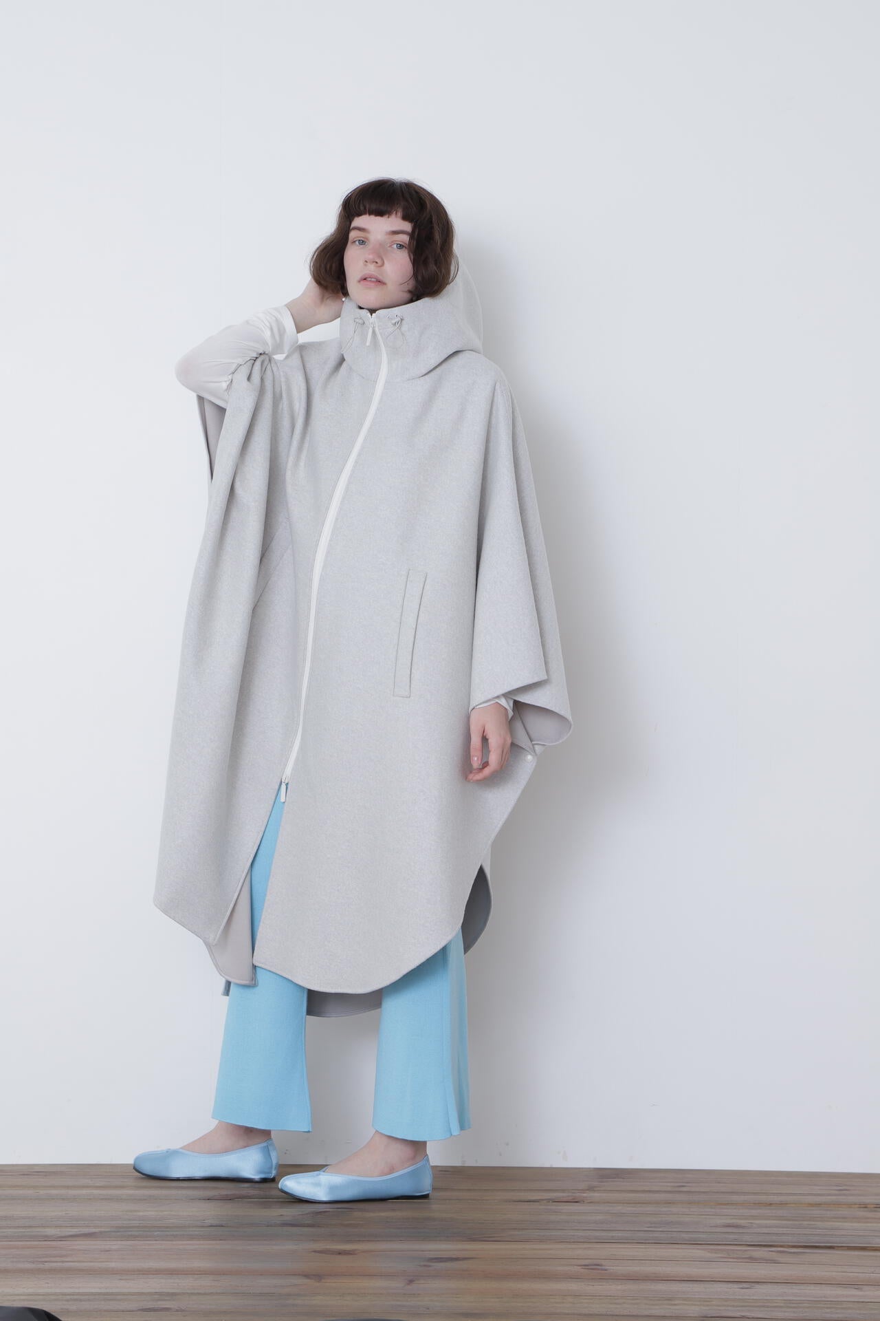《LE PHIL》Ｗａｓｈａｂｌｅニットパンツ