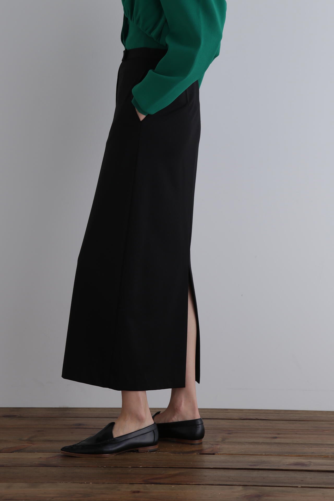 EC限定/00サイズ】ポンチ裏毛スカート | LE PHIL（ル フィル