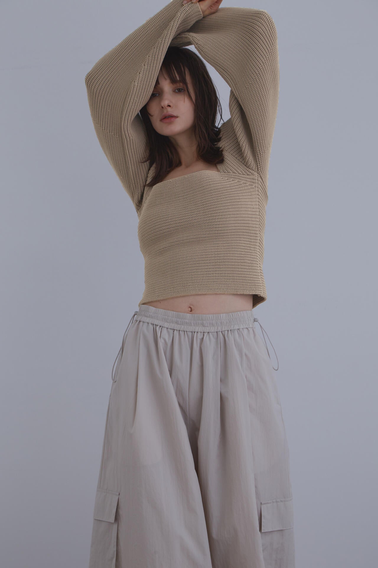 【最終価格】ルフィル フォルムスリーブニット 最終価格】ルフィル フォルムスリーブニット 【公式通販】